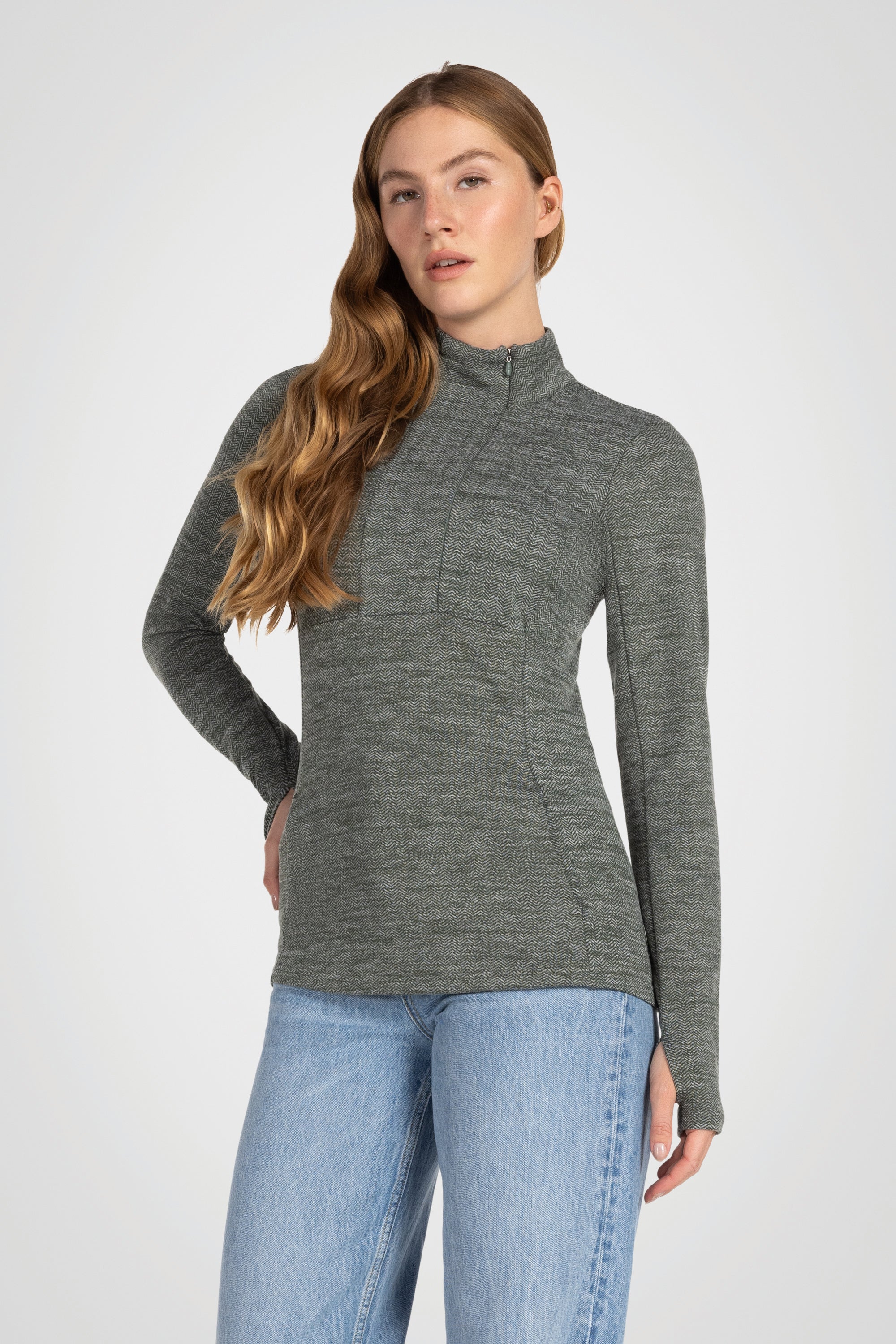Montana Double Brushed Jacquard Sweater
