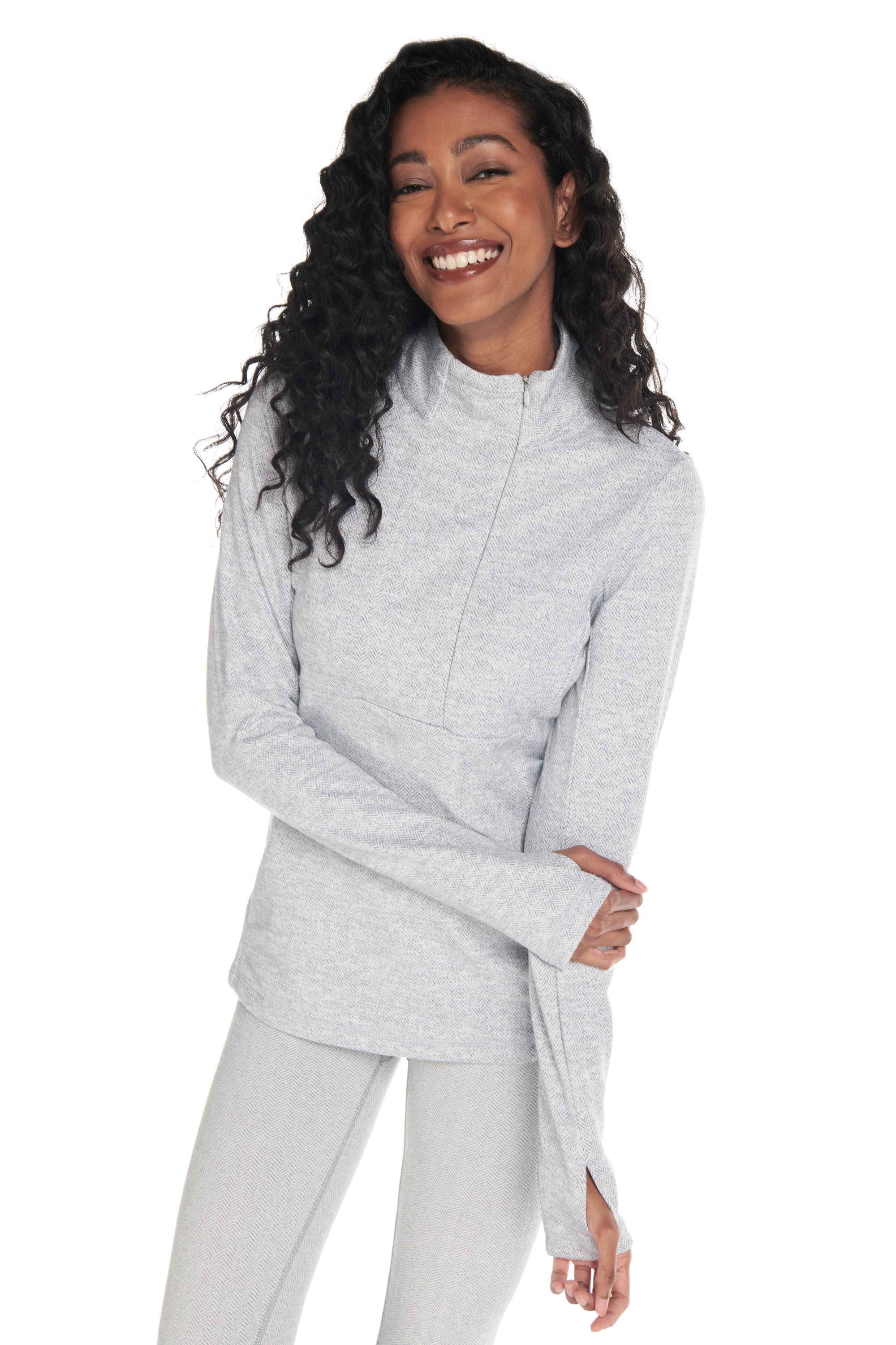 Pull en jacquard brossé double Montana