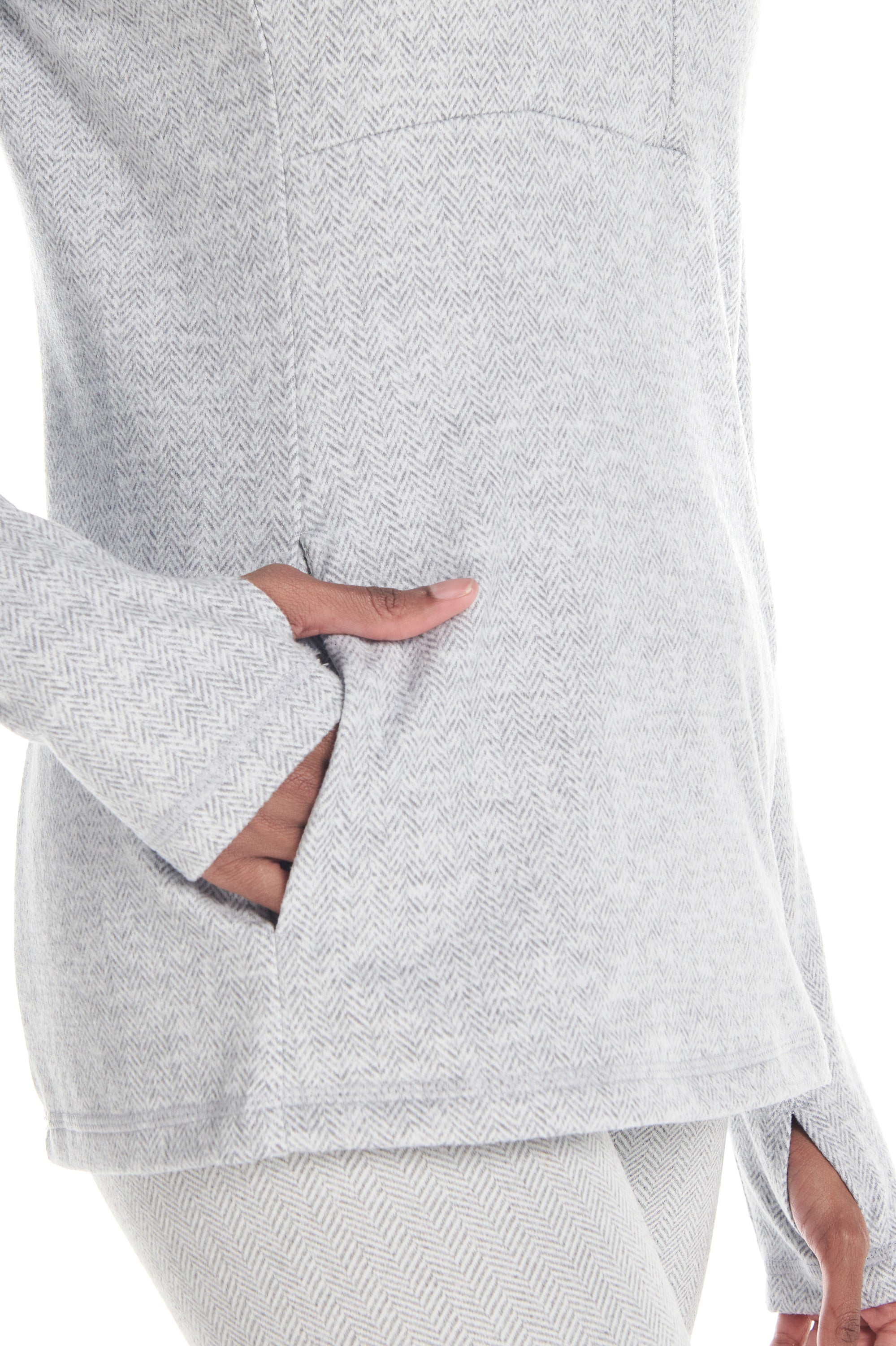 Pull en jacquard brossé double Montana