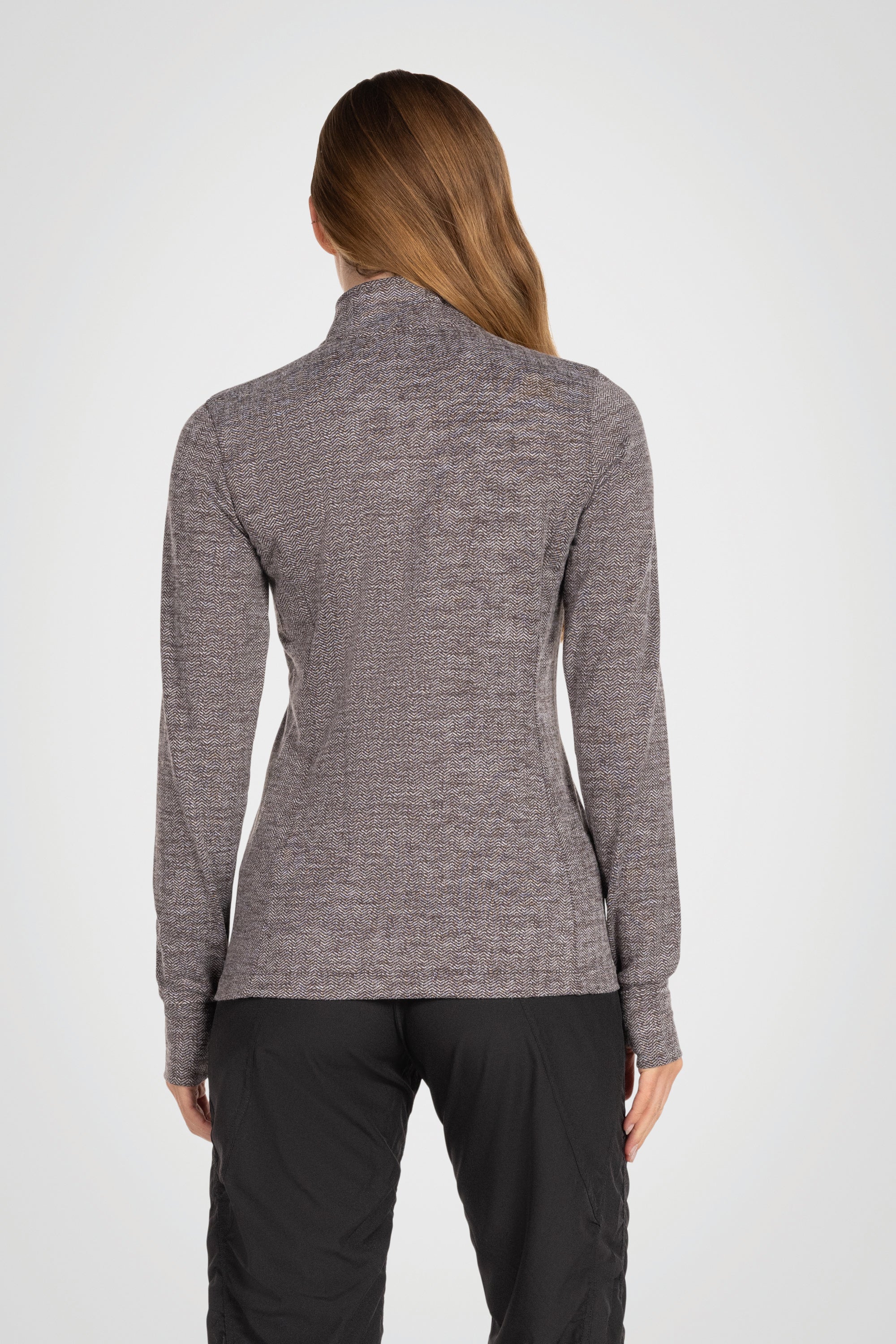 Pull Equinox 1/4 Zip Double Brushed Jacquard