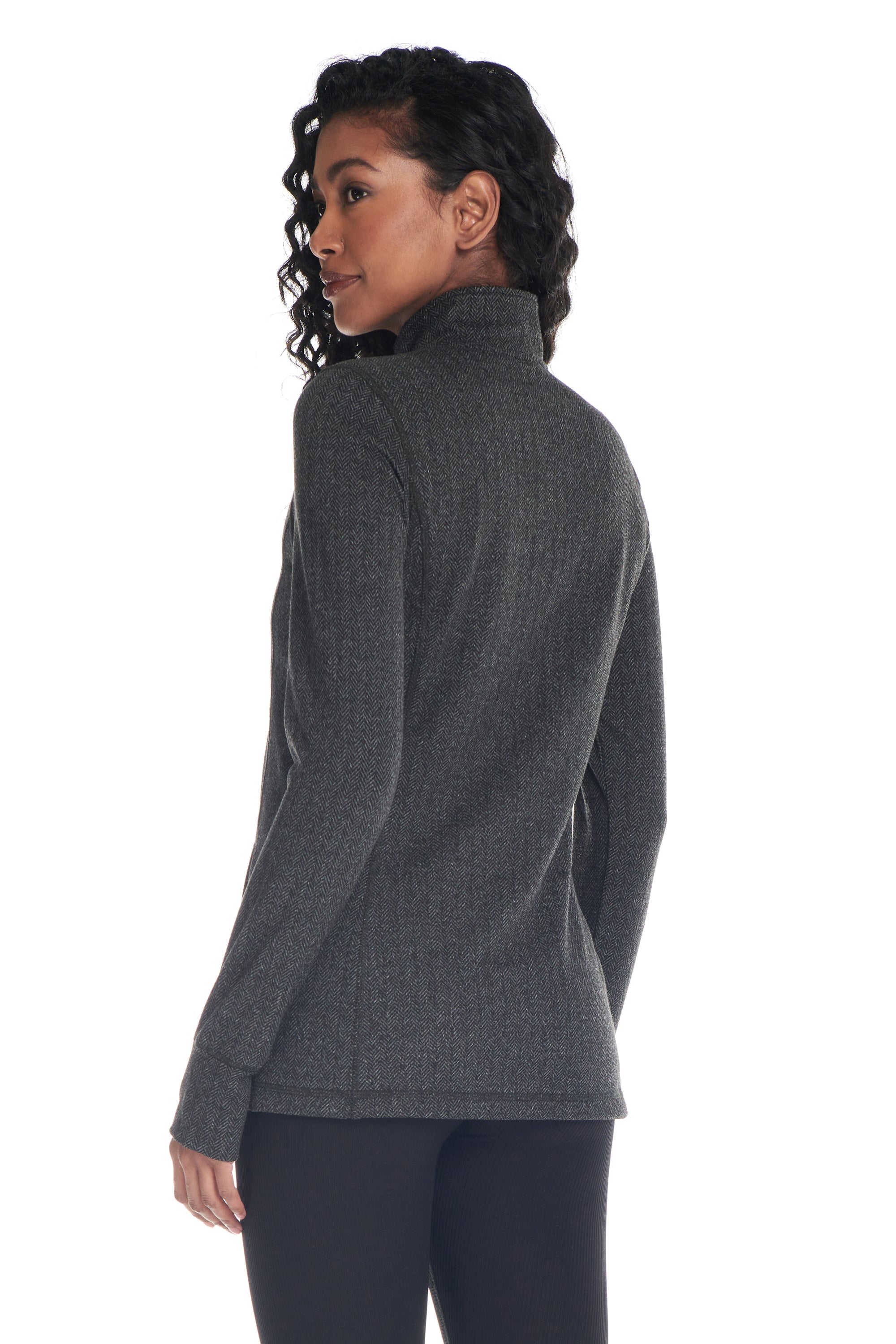 Pull Equinox 1/4 Zip Double Brushed Jacquard