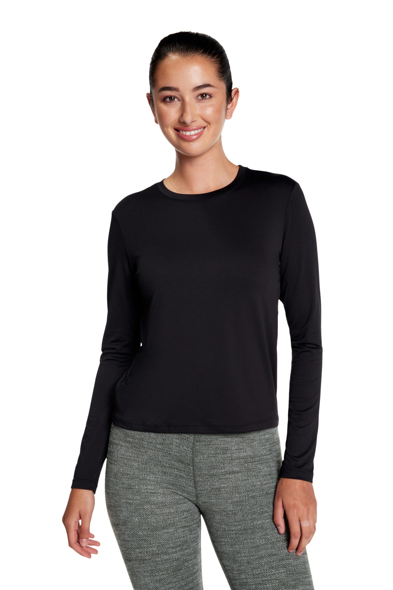 Willow Long-Sleeve Crewneck Top