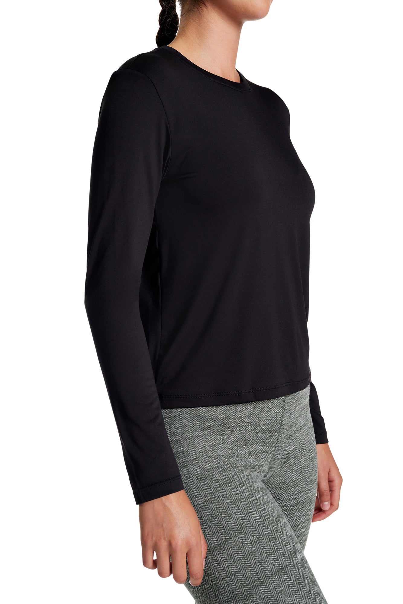 Willow Long-Sleeve Crewneck Top