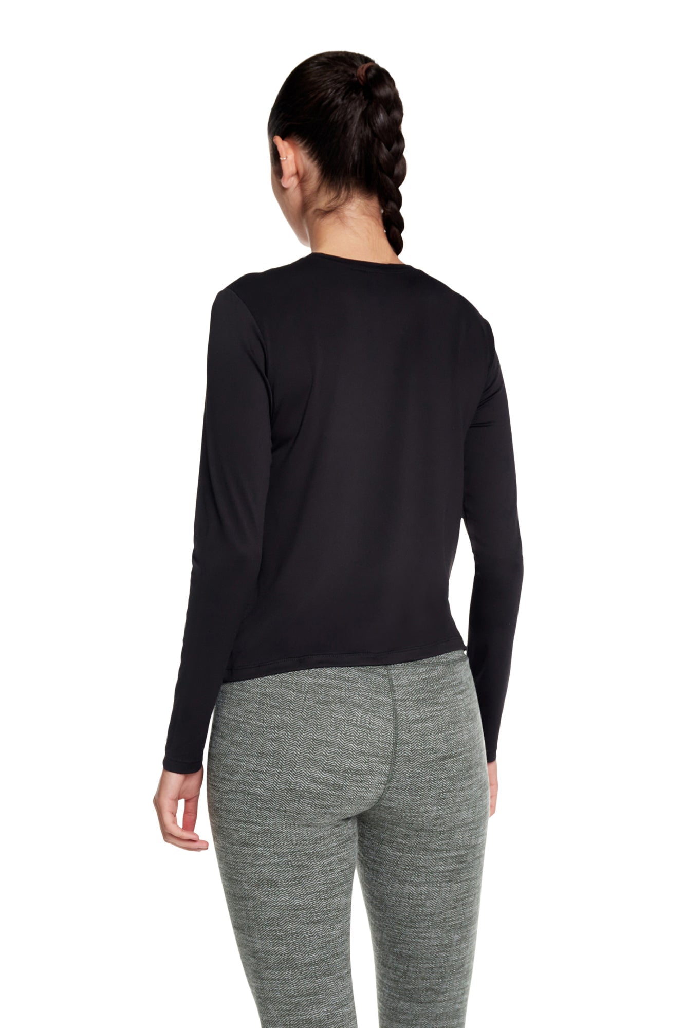 Willow Long-Sleeve Crewneck Top