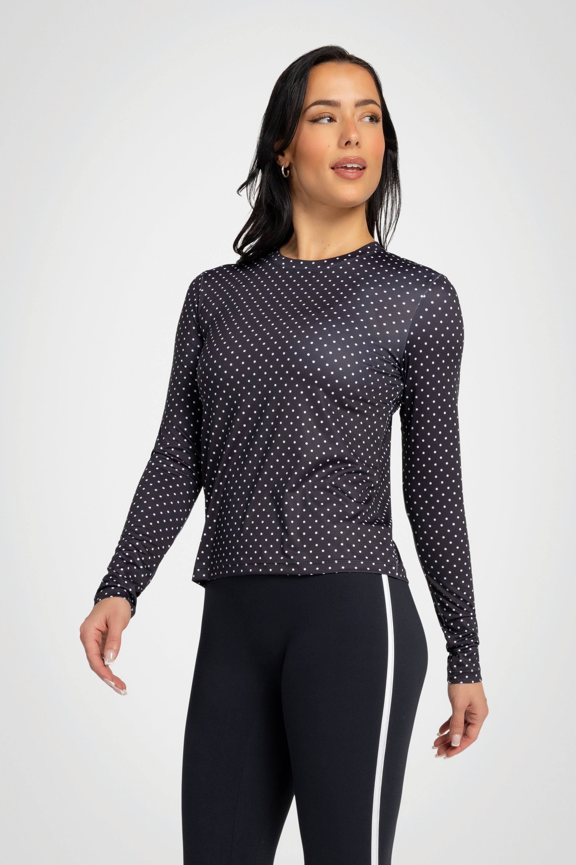 Willow Long-Sleeve Crewneck Top