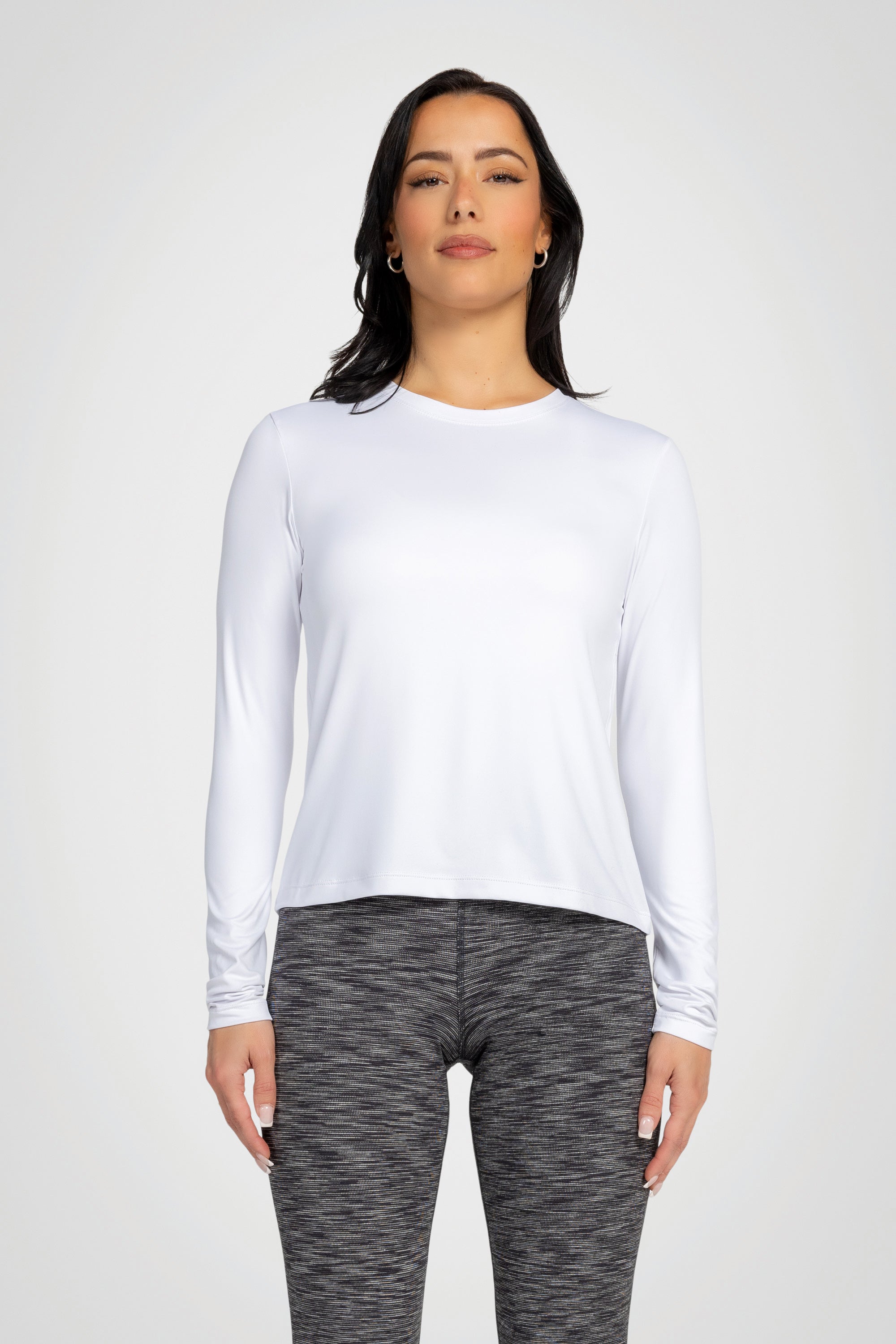 Willow Long-Sleeve Crewneck Top