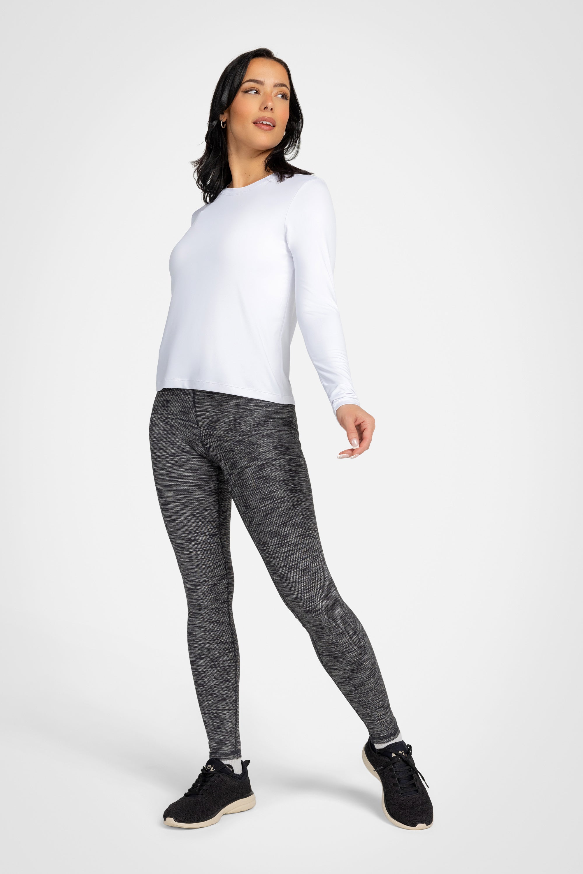 Willow Long-Sleeve Crewneck Top