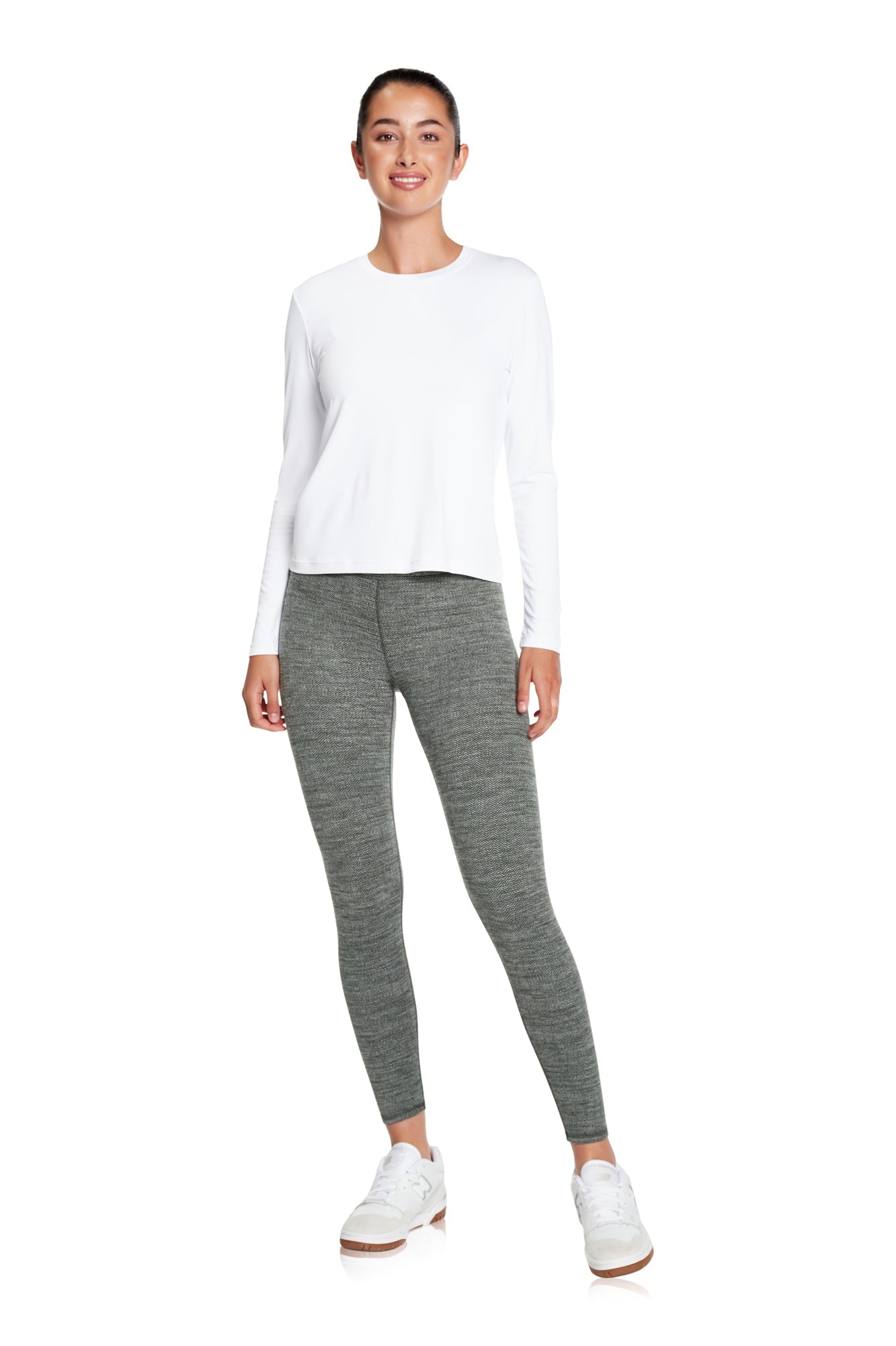 Willow Long-Sleeve Crewneck Top