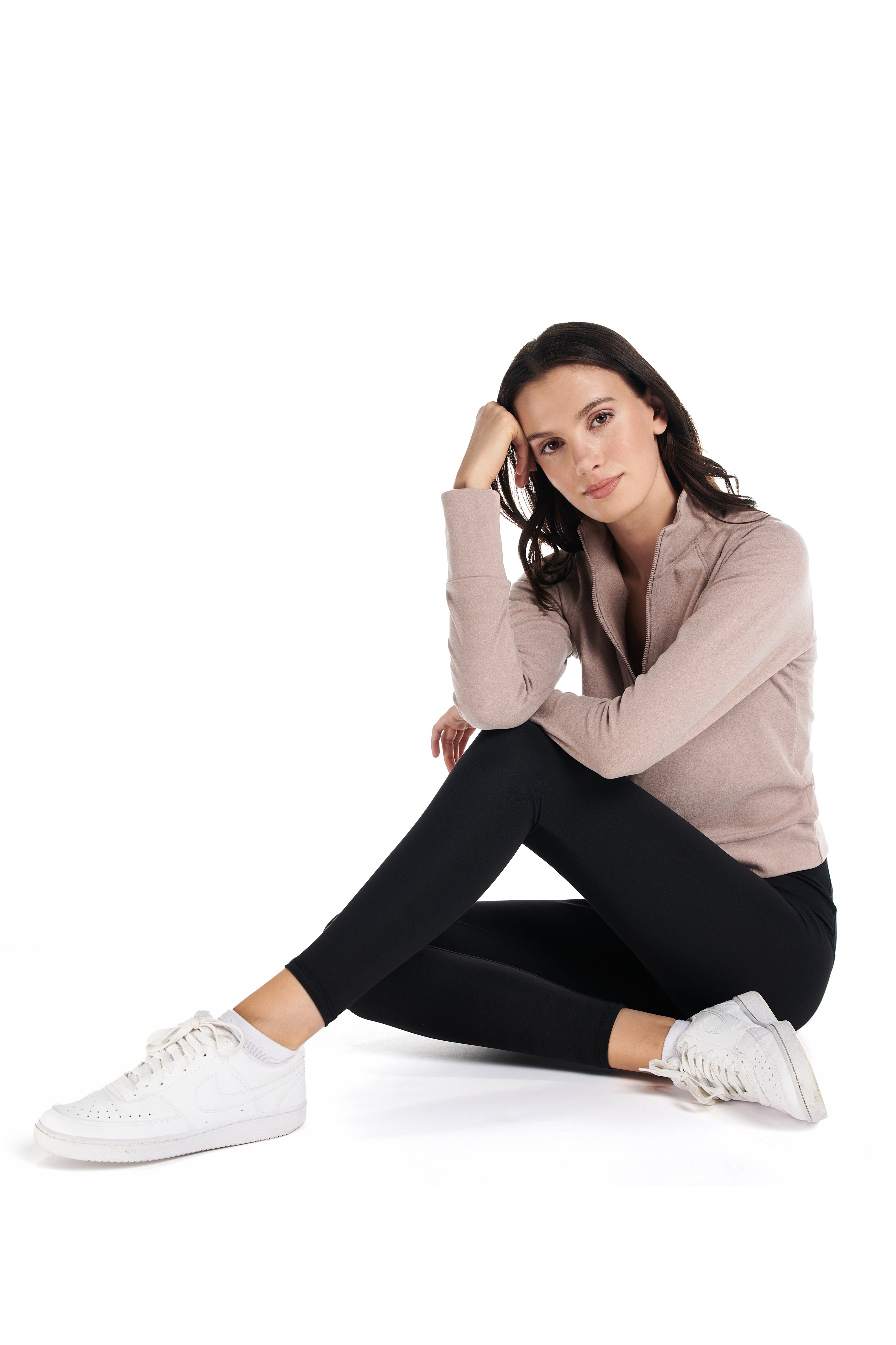 Pull Aspen à manches longues et fermeture éclair ¼