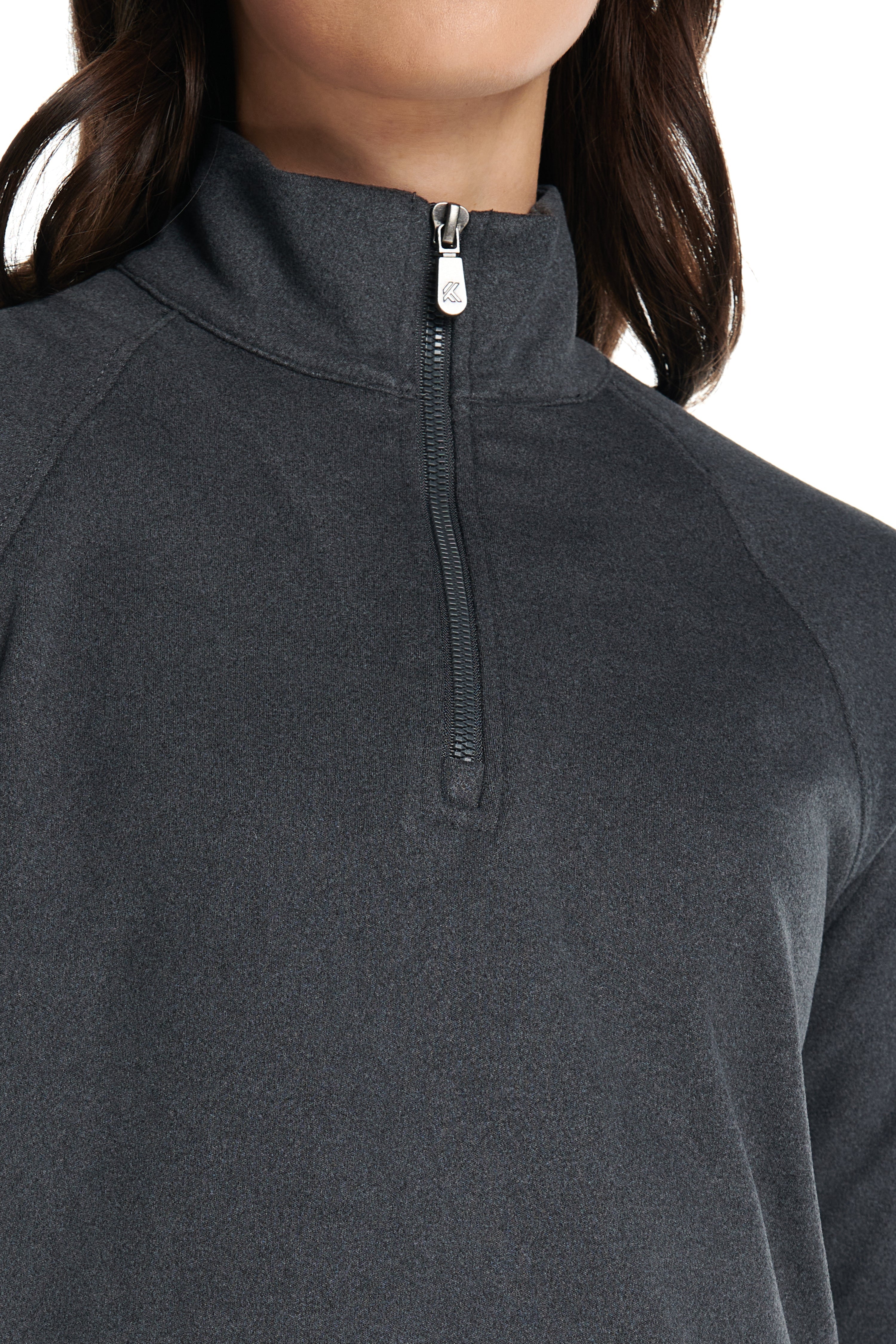 Pull Aspen à manches longues et fermeture éclair ¼