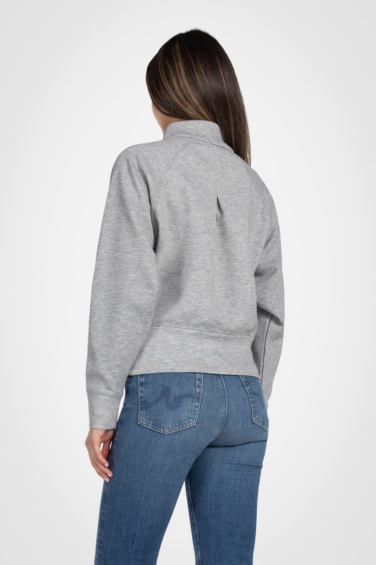 Lorelai Mock Neck Half Zip Sweatshirt