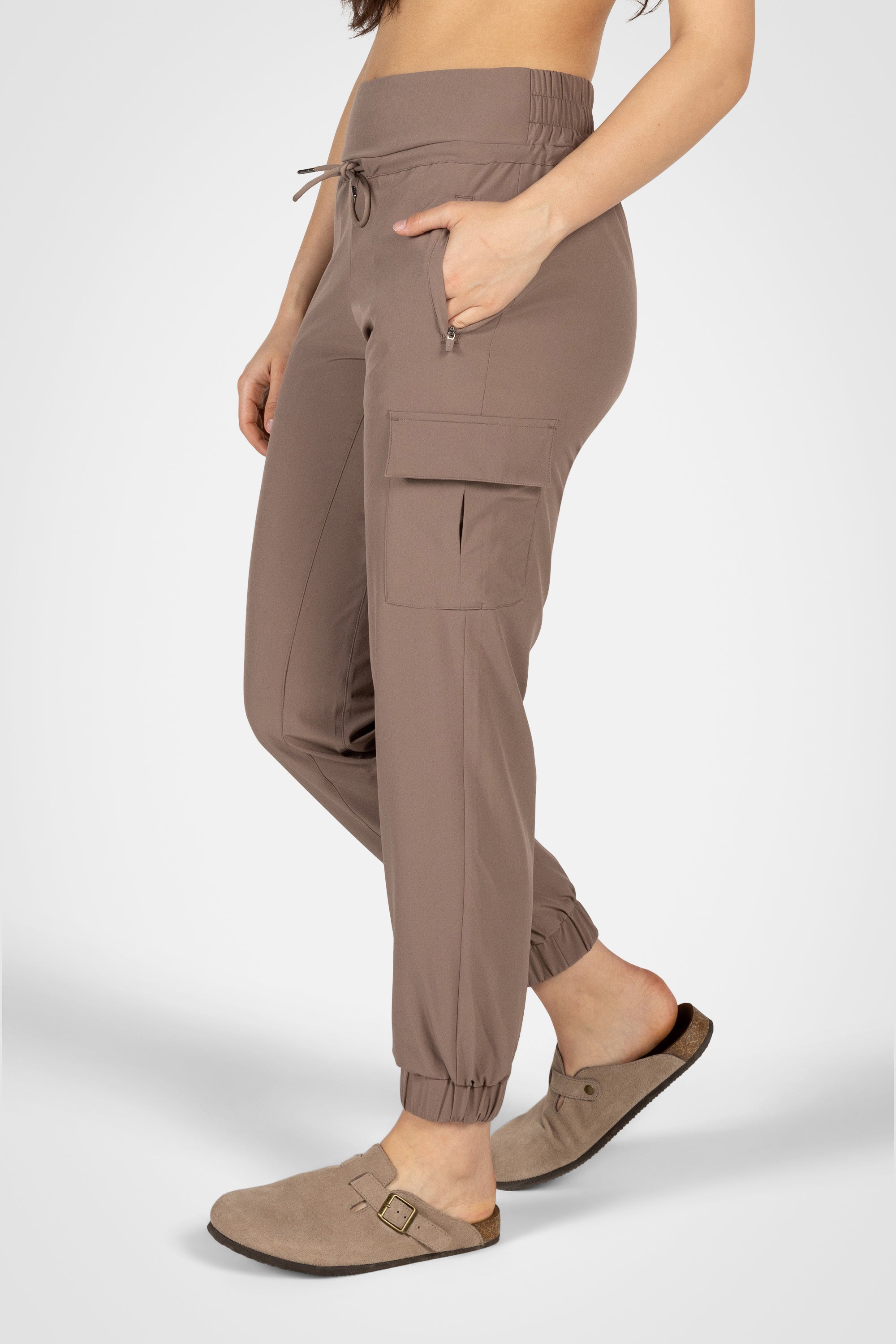 Pantalon cargo tissé
