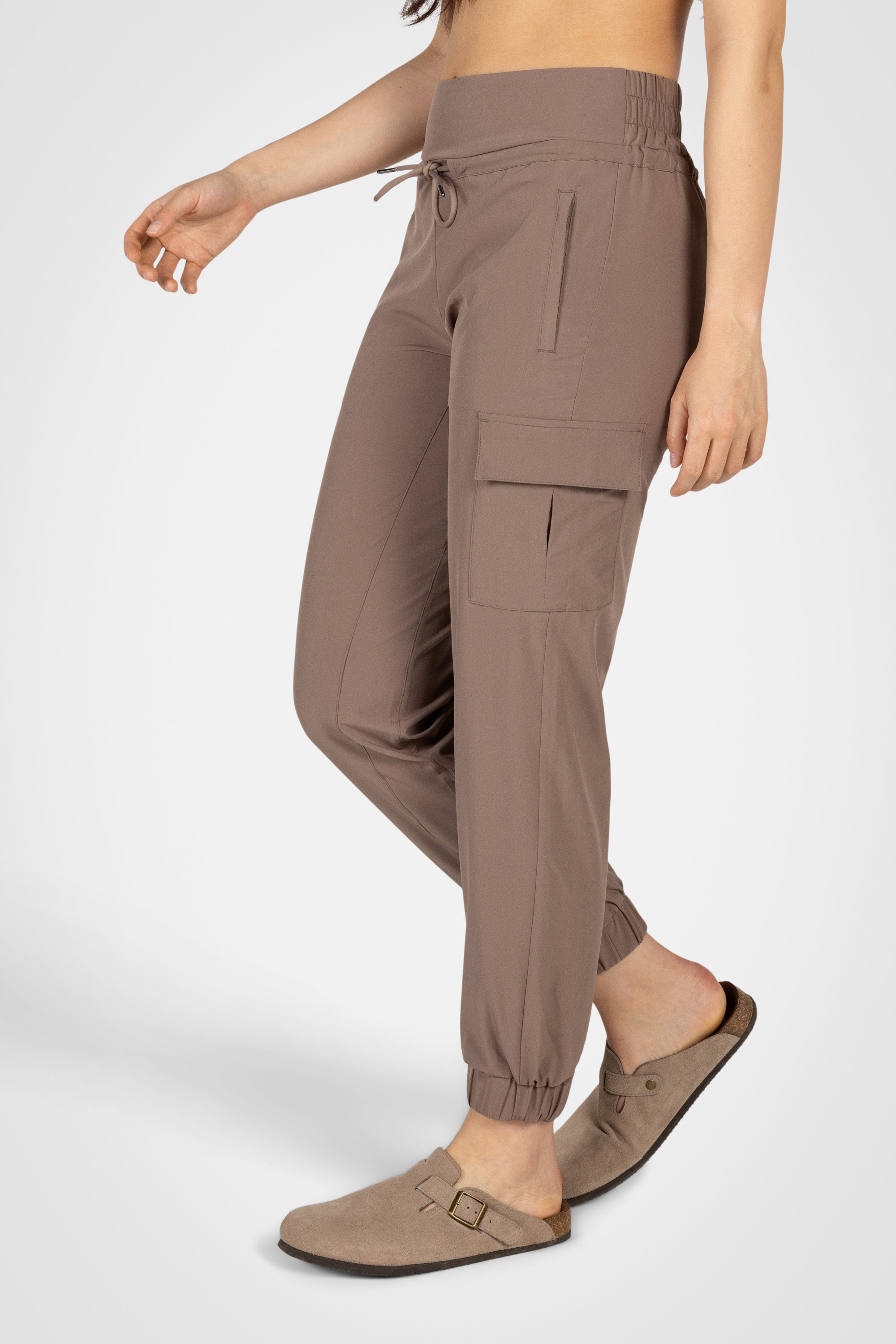 Pantalon cargo tissé