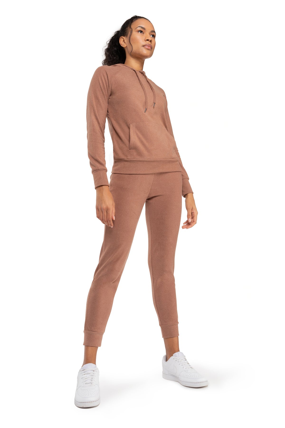 Jogging après-ski en molleton côtelé