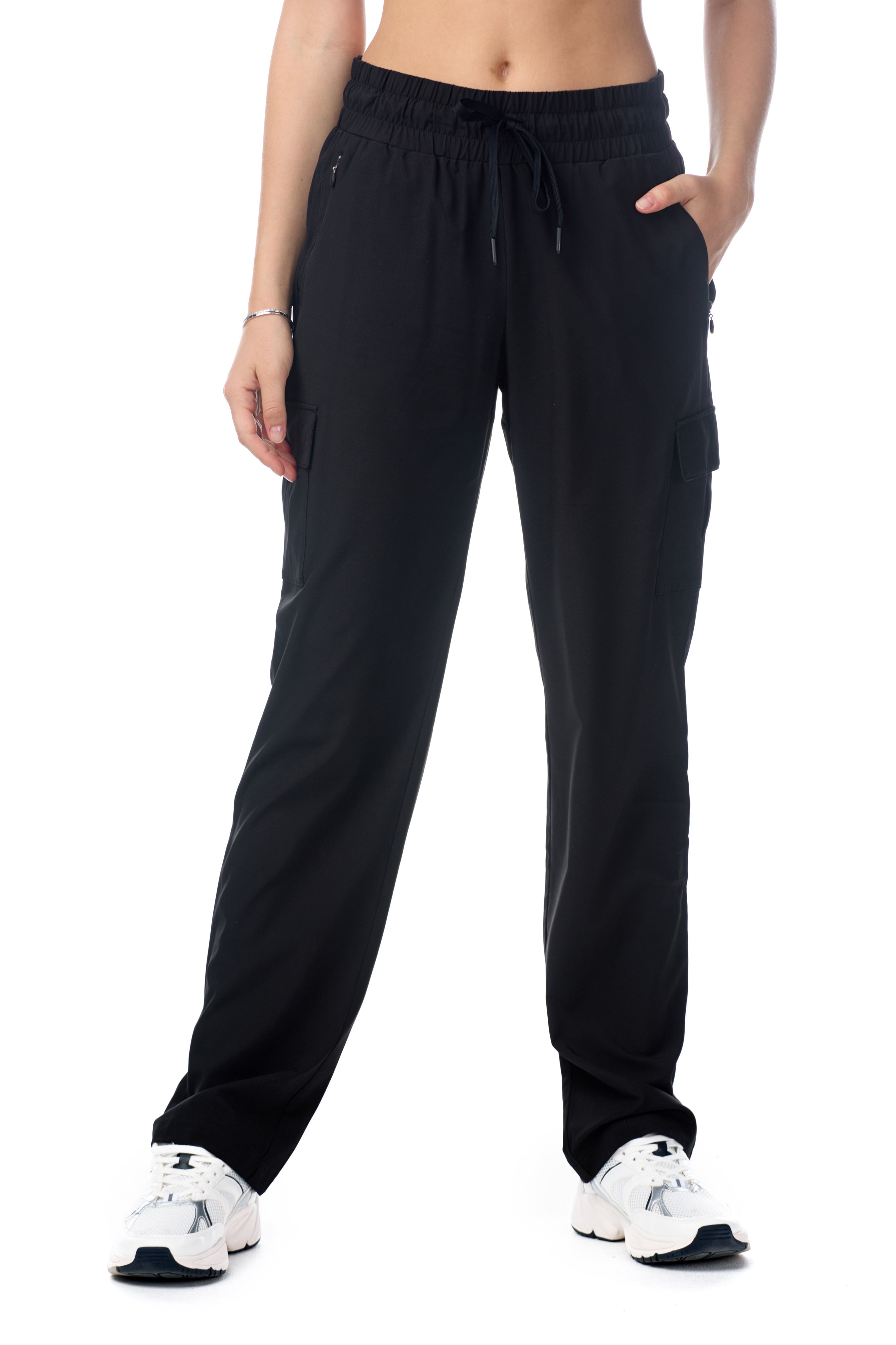 Pantalon cargo tissé Eve