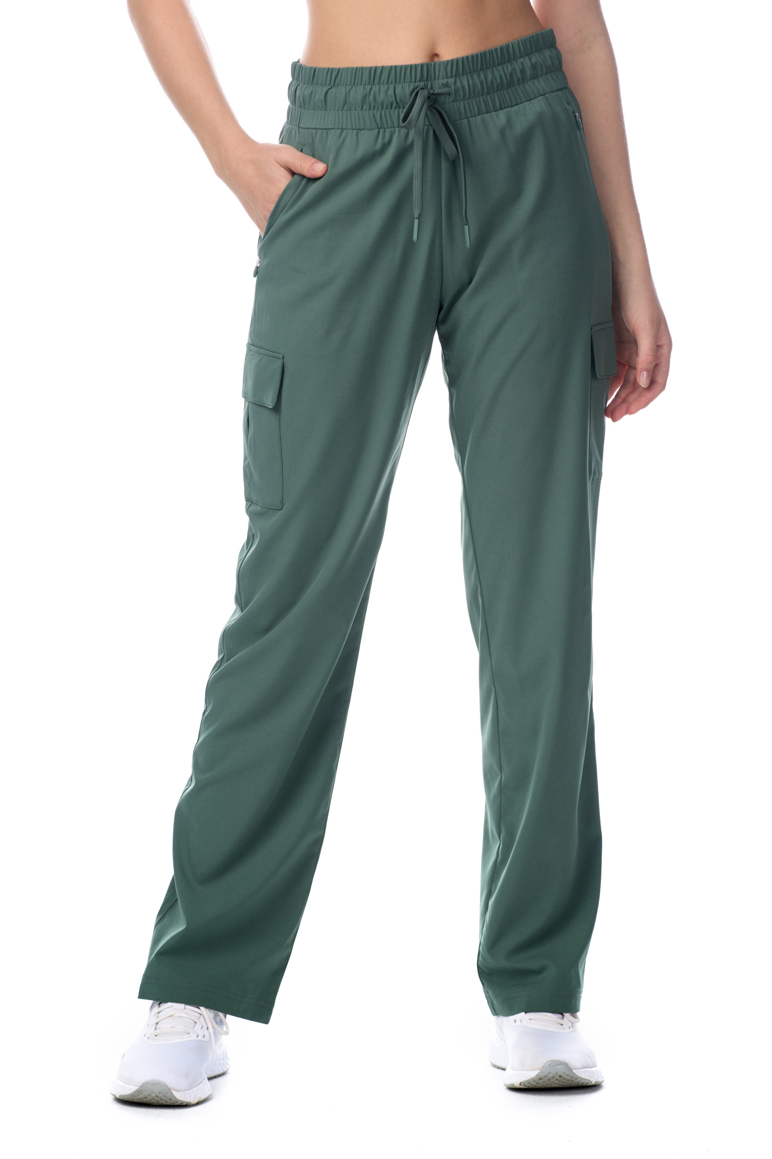 Pantalon cargo tissé Eve