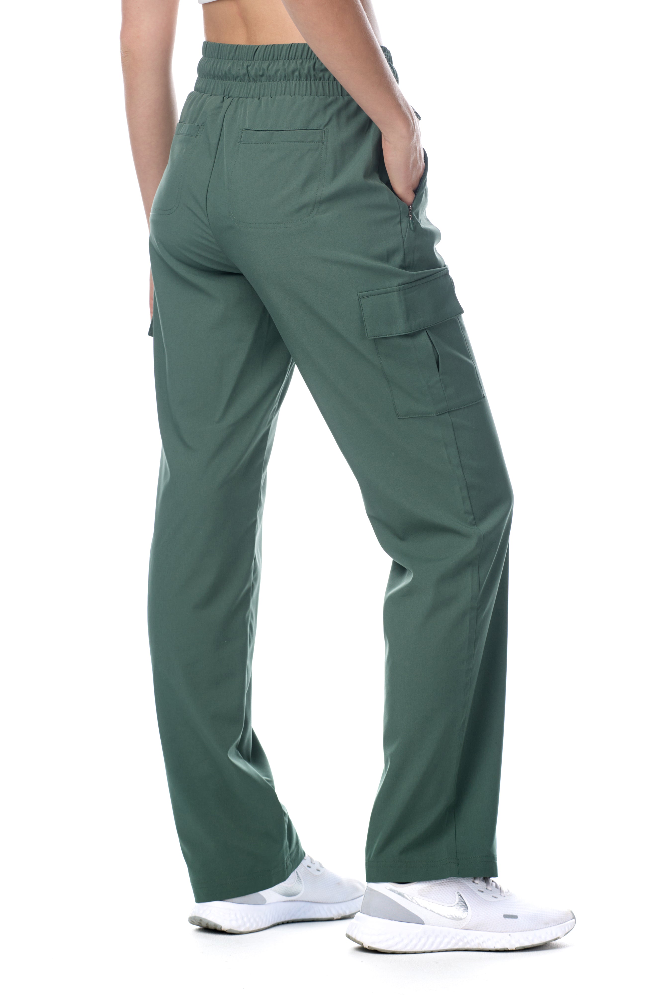 Pantalon cargo tissé Eve