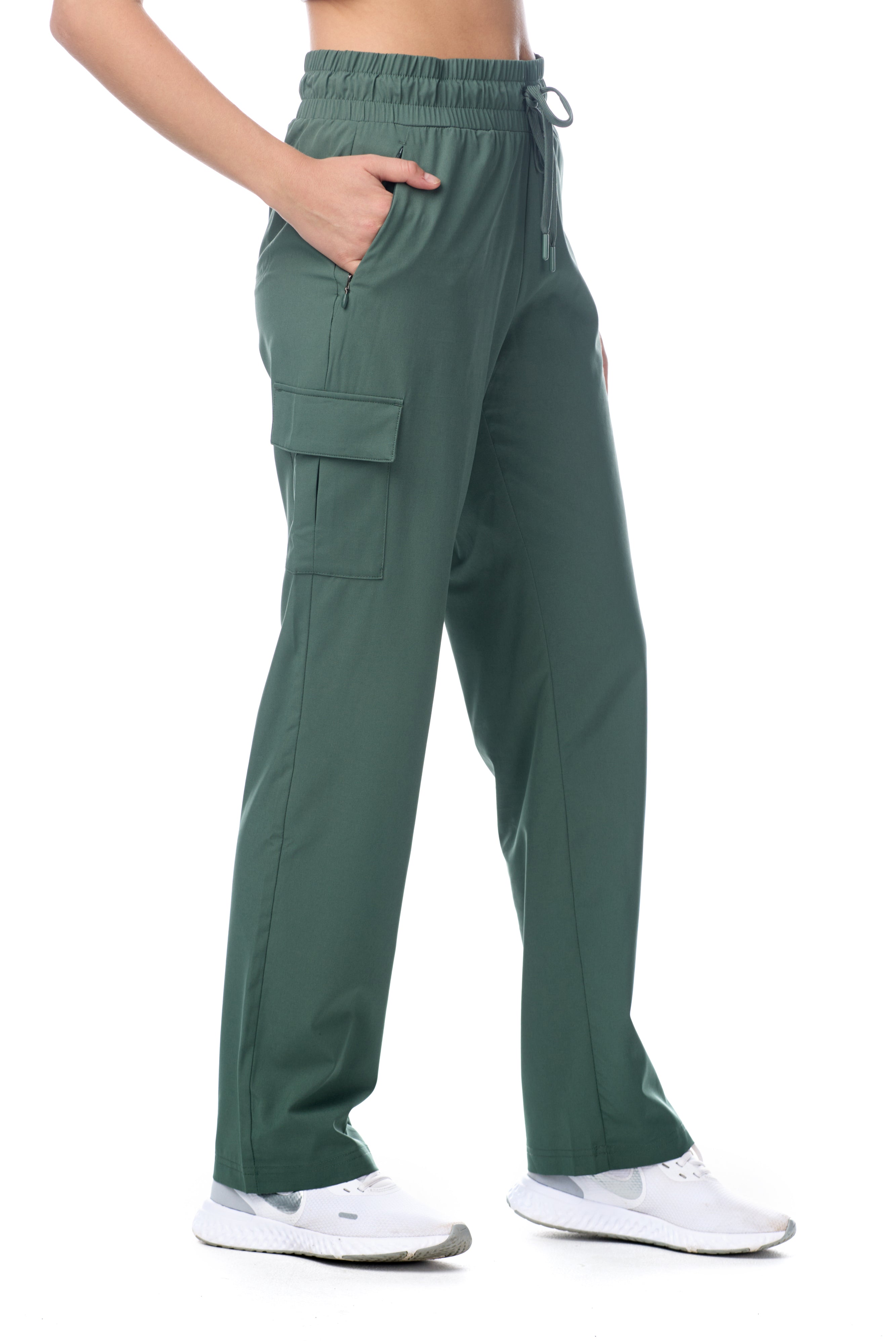 Pantalon cargo tissé Eve
