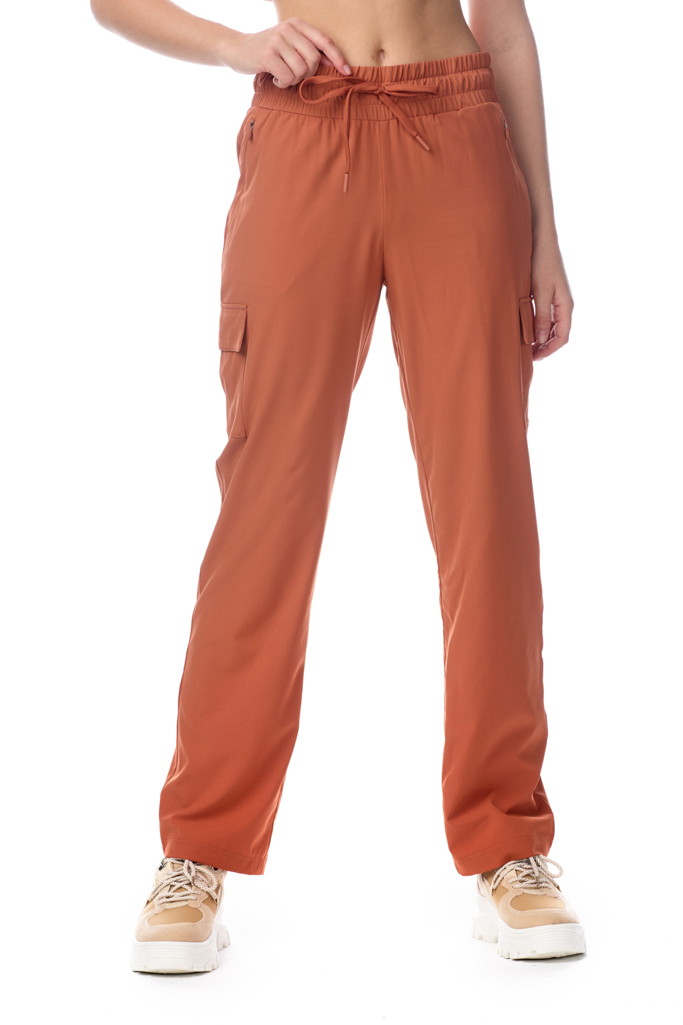 Pantalon cargo tissé Eve