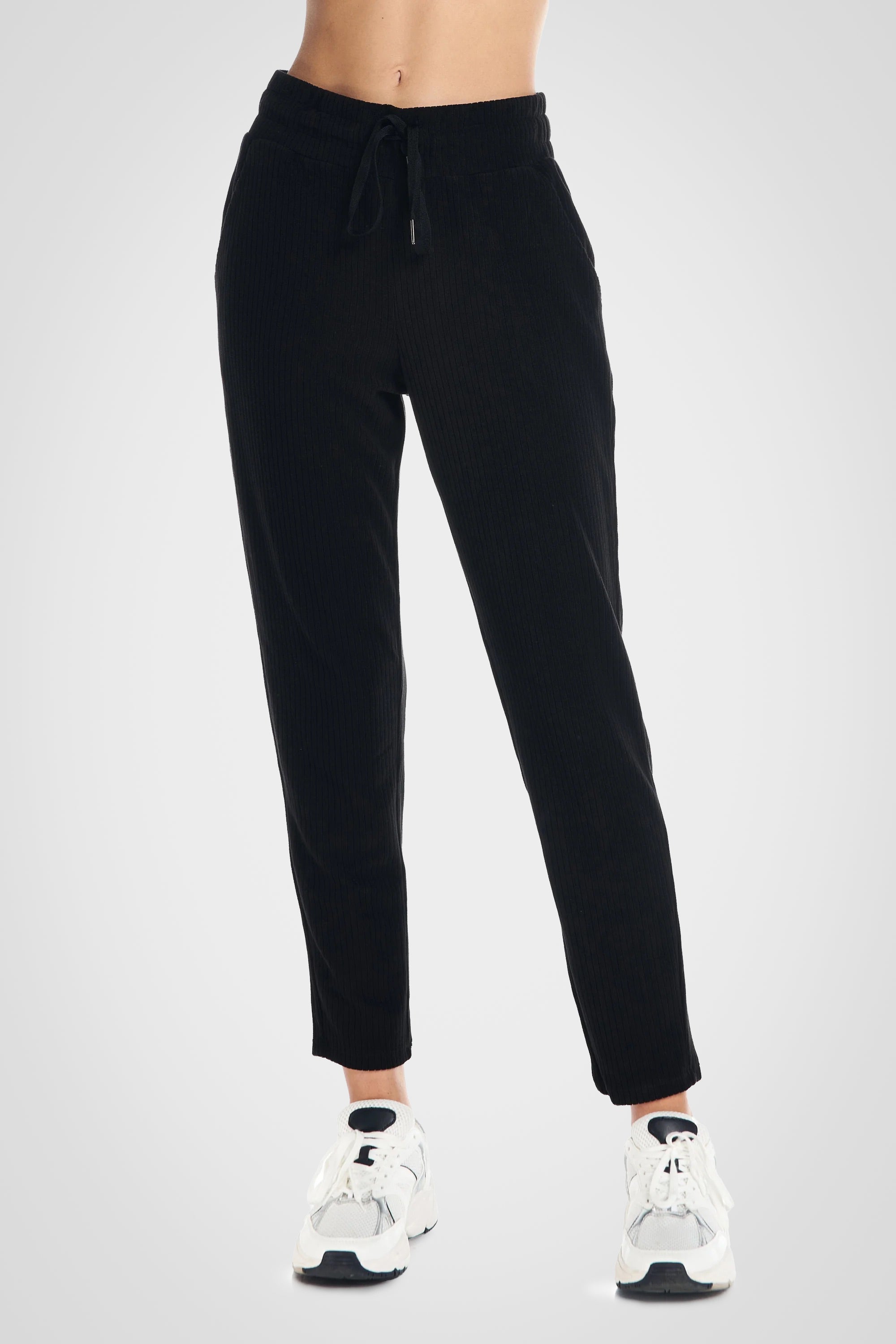 Pantalon de jogging décontracté en velours côtelé