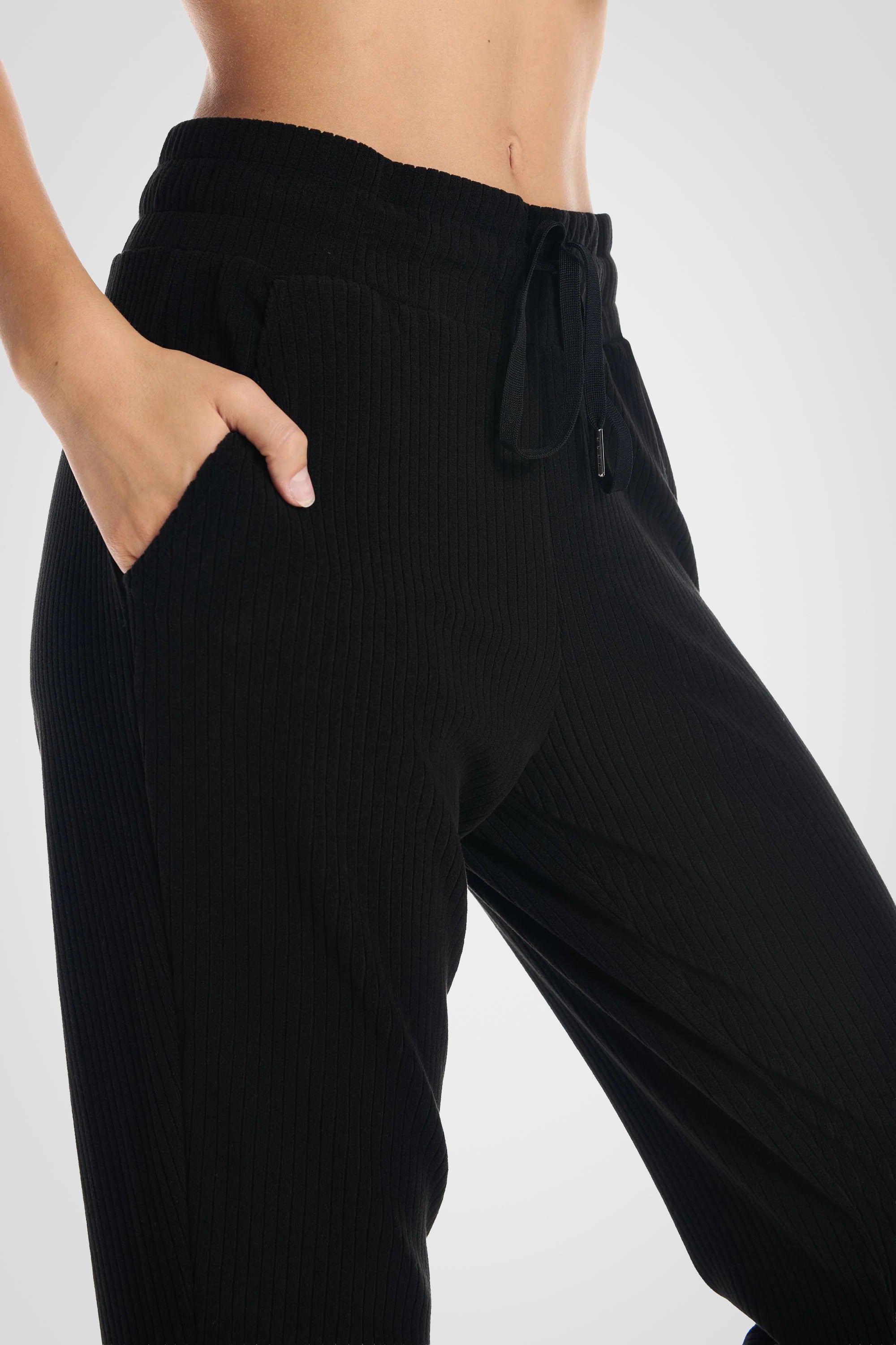 Pantalon de jogging décontracté en velours côtelé