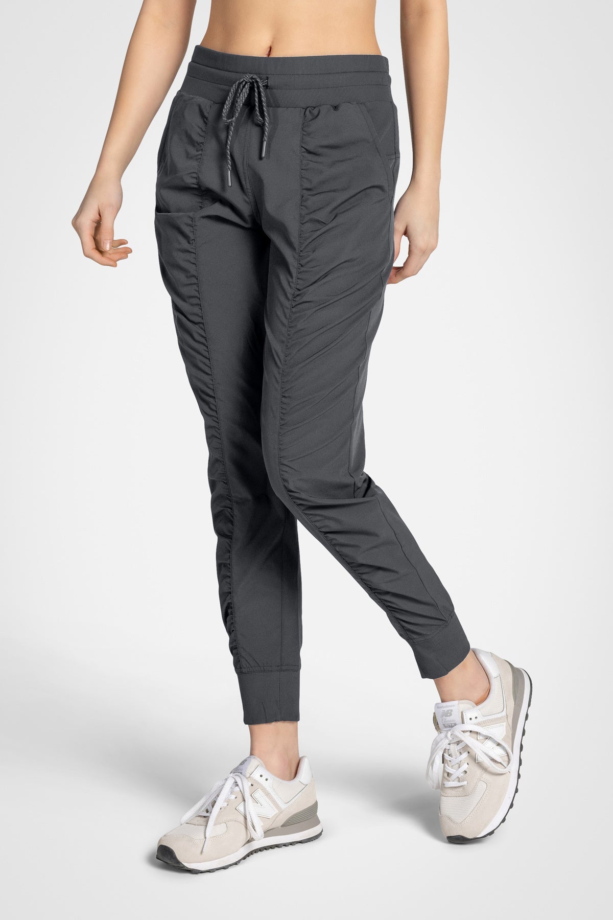 Pantalon à ourlet côtelé ComfortFlex