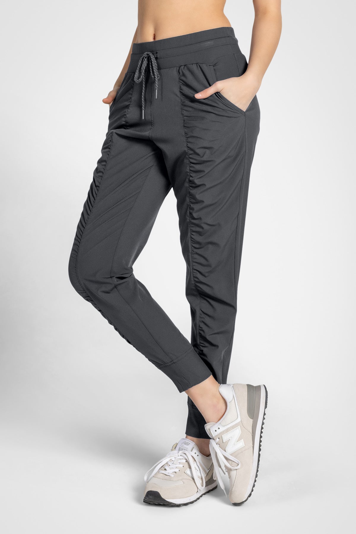 Pantalon à ourlet côtelé ComfortFlex