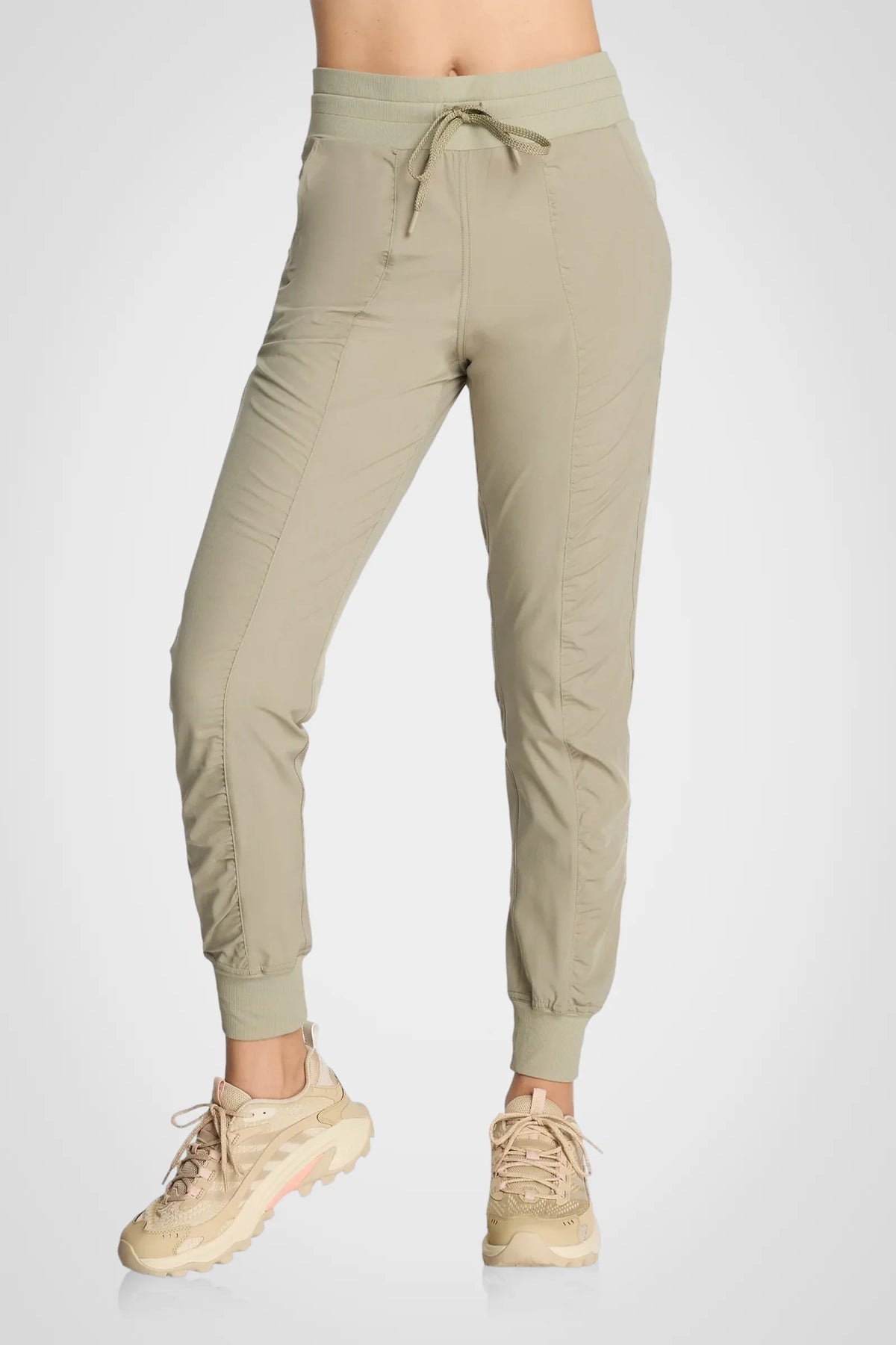 Pantalon à ourlet côtelé ComfortFlex