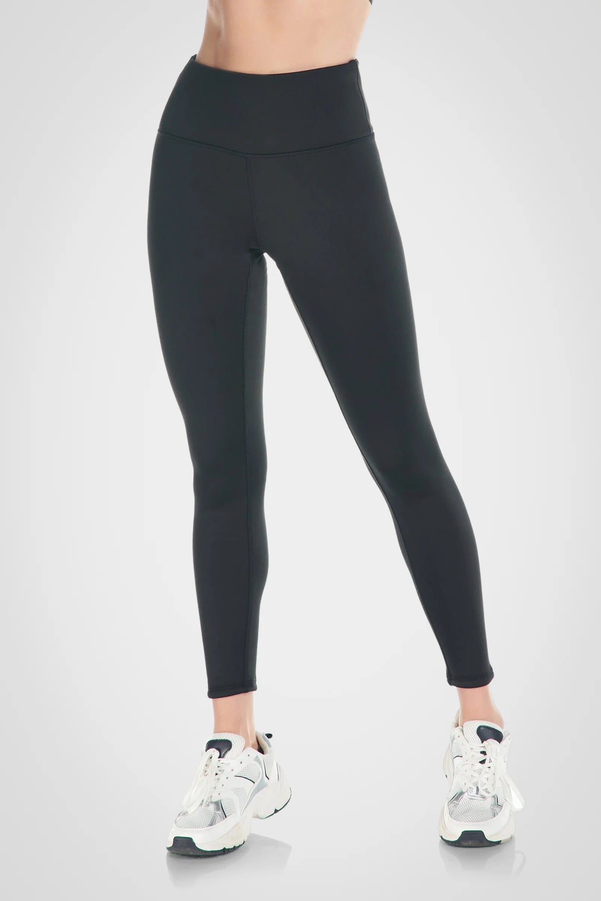 Legging taille haute élégant doublé de polaire Sherpa