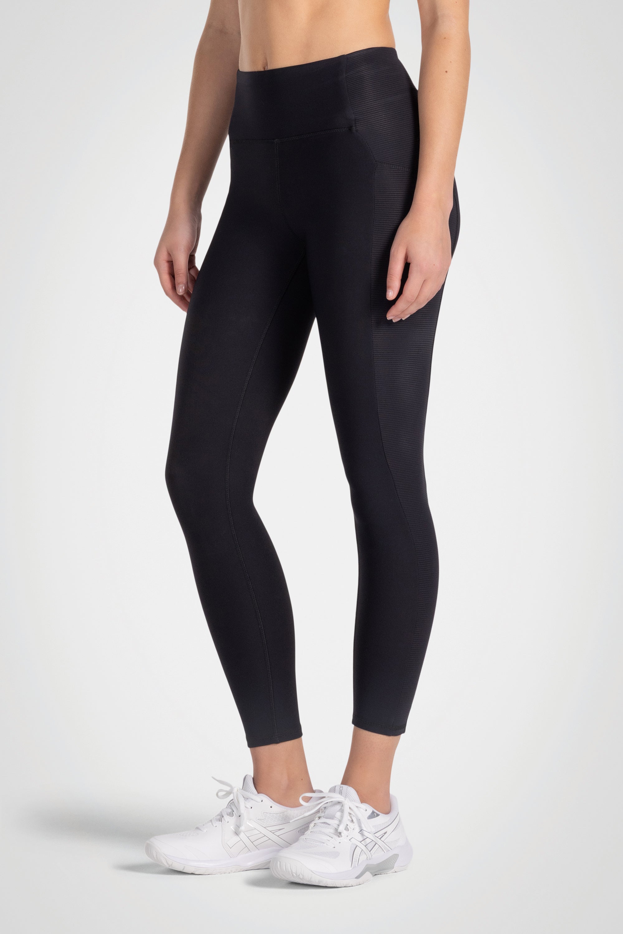 Solstice Race Ribbed High-Waist Legging 25" Inseam