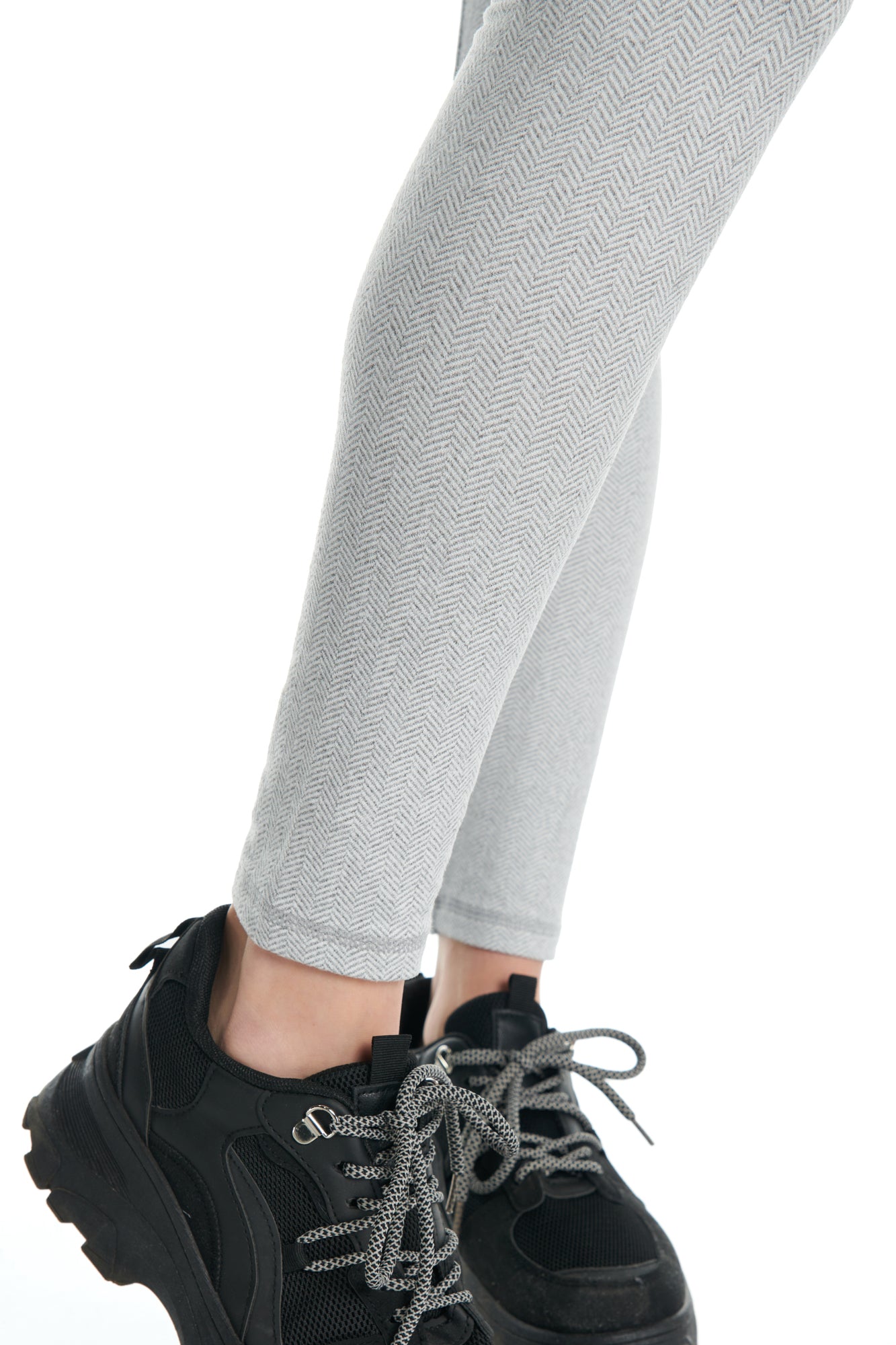 Herringbone Jacquard High-Waist Legging – 27”