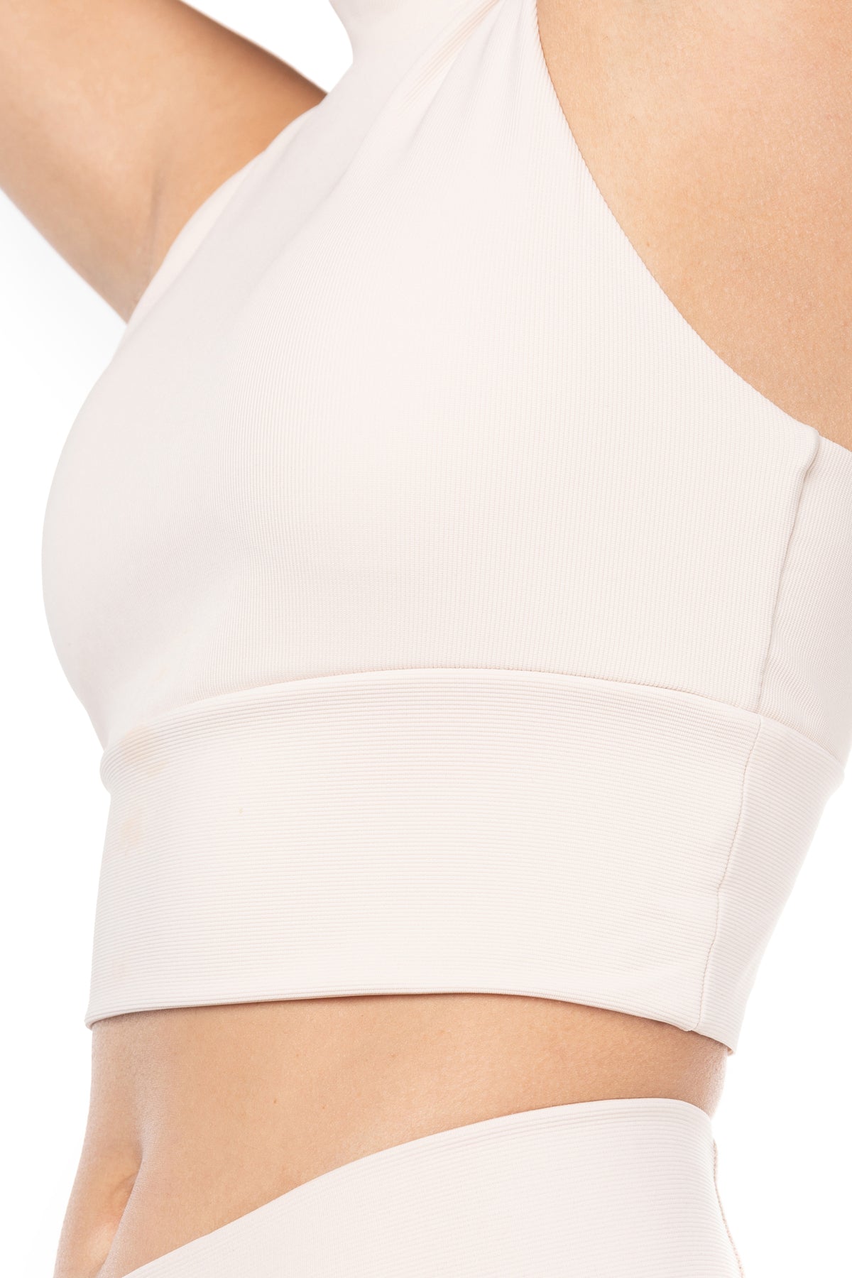 Griffintown Ribbed Mock Neck Bra Top