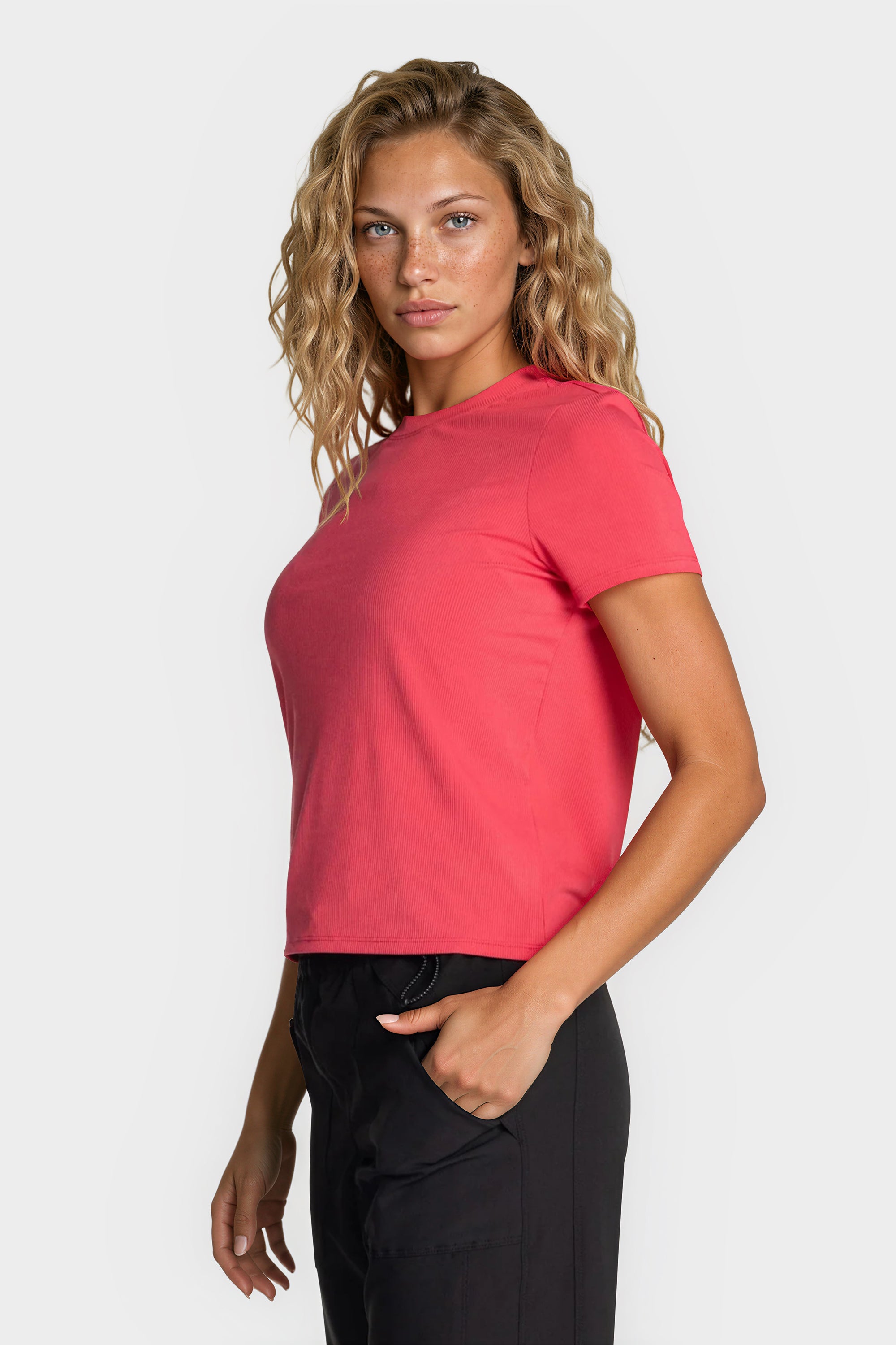 T-shirt ras du cou alpin