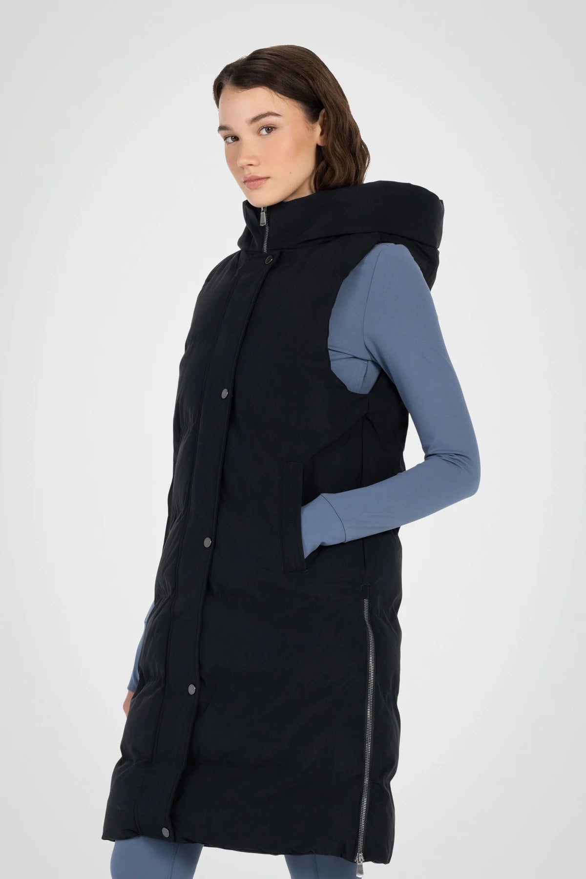 Explorer Long Puffer Vest