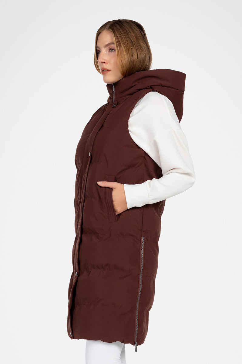 Veste longue matelassée Explorer