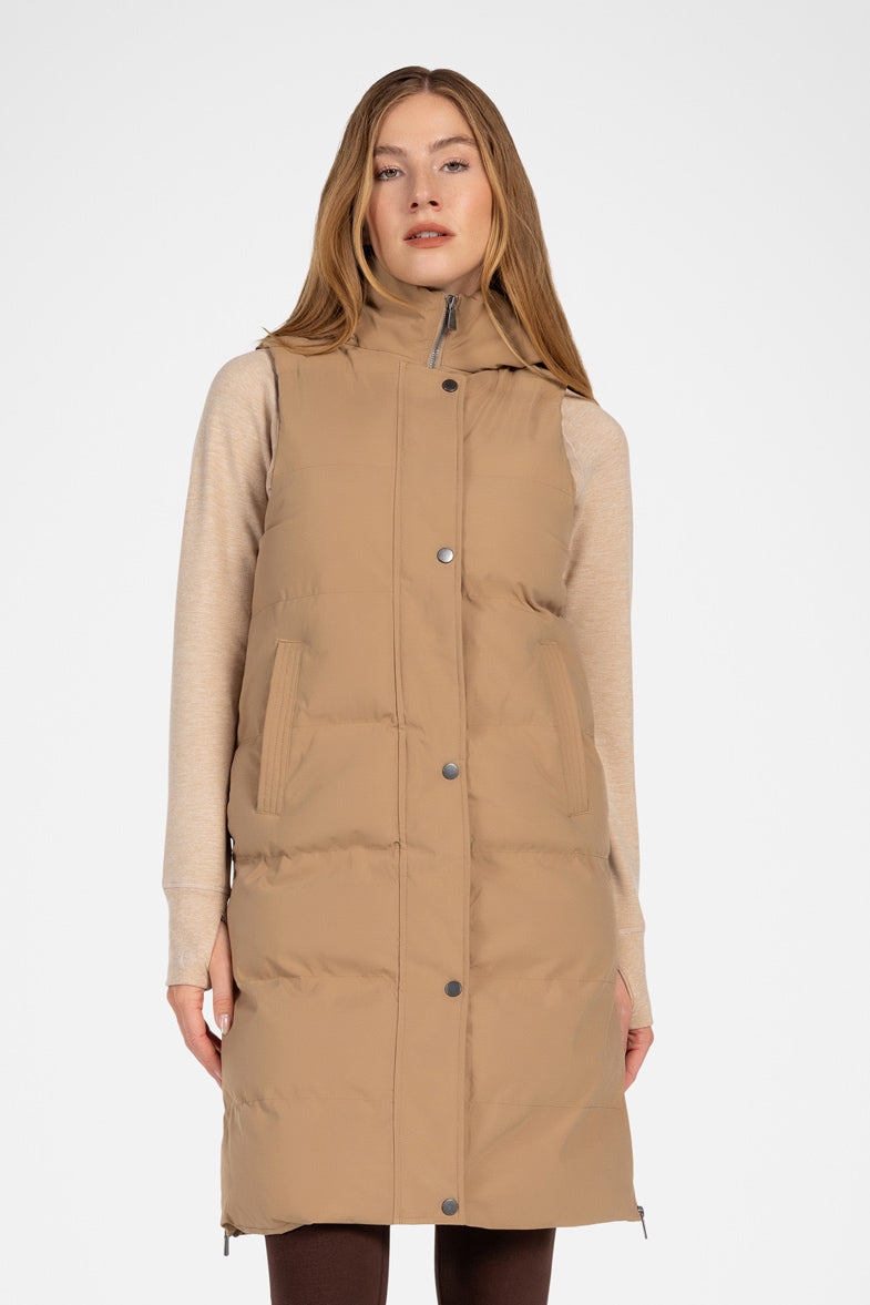 Veste longue matelassée Explorer