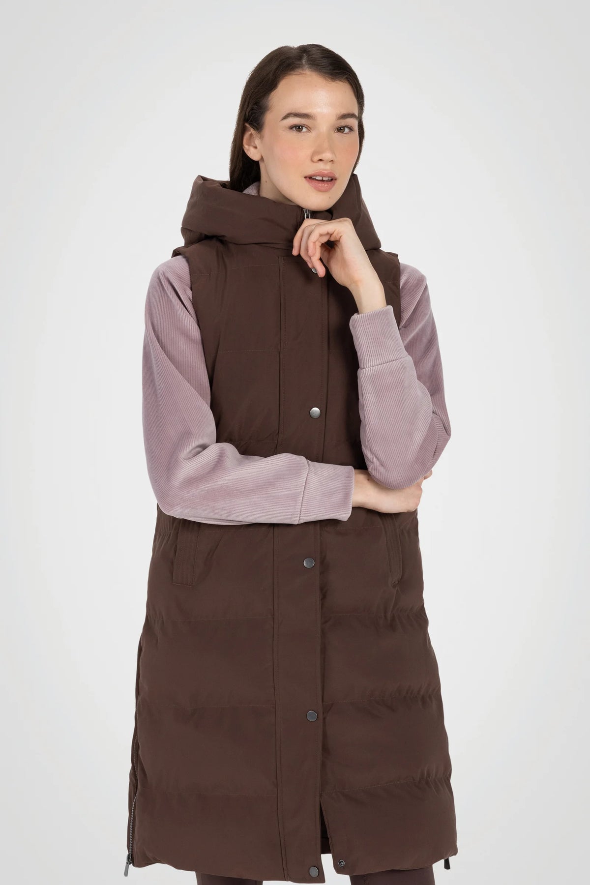 Explorer Long Puffer Vest