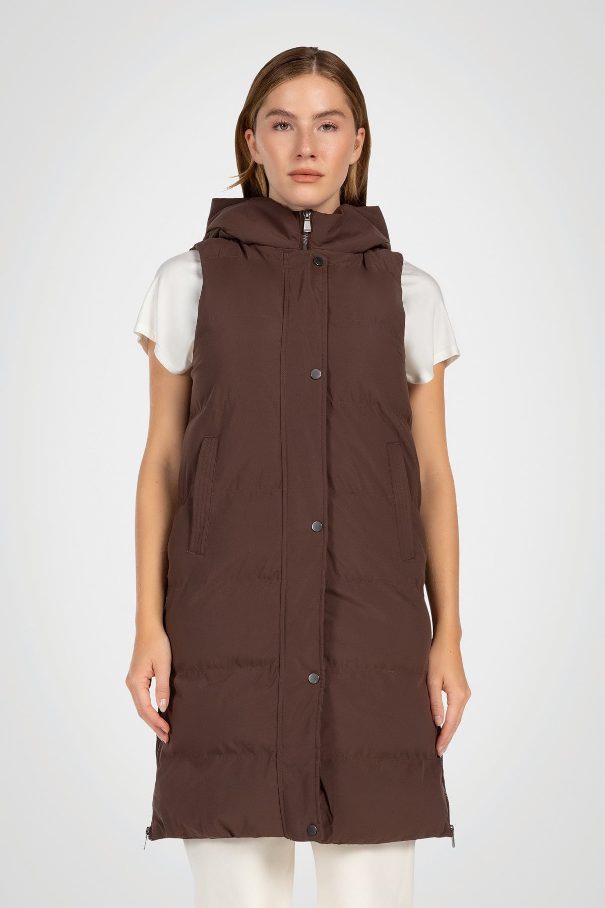 Explorer Long Puffer Vest