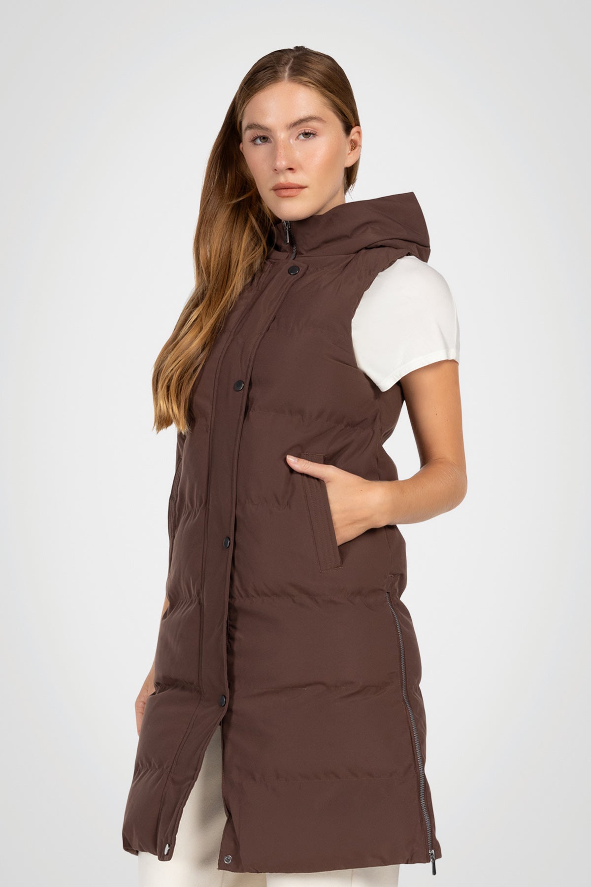 Veste longue matelassée Explorer