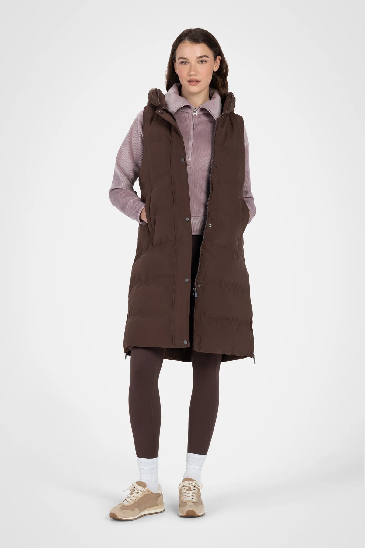 Explorer Long Puffer Vest