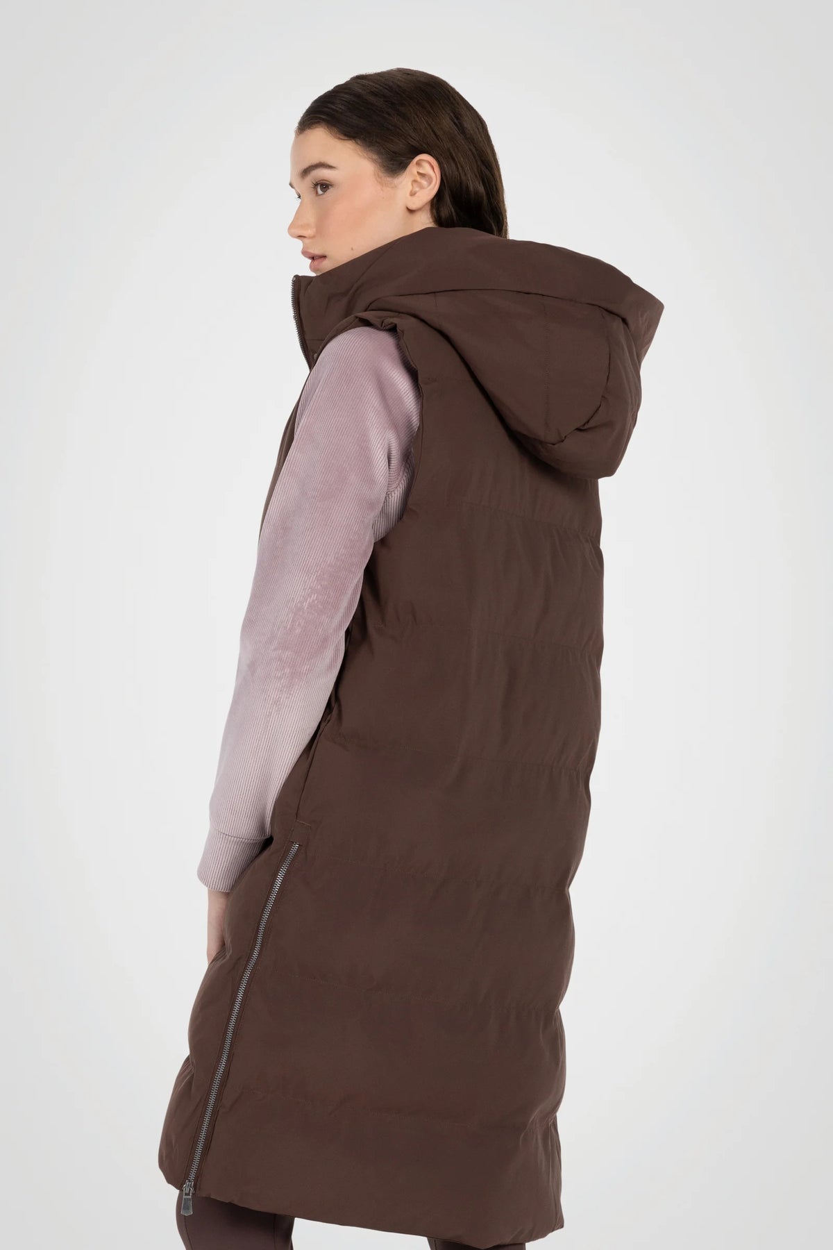 Explorer Long Puffer Vest