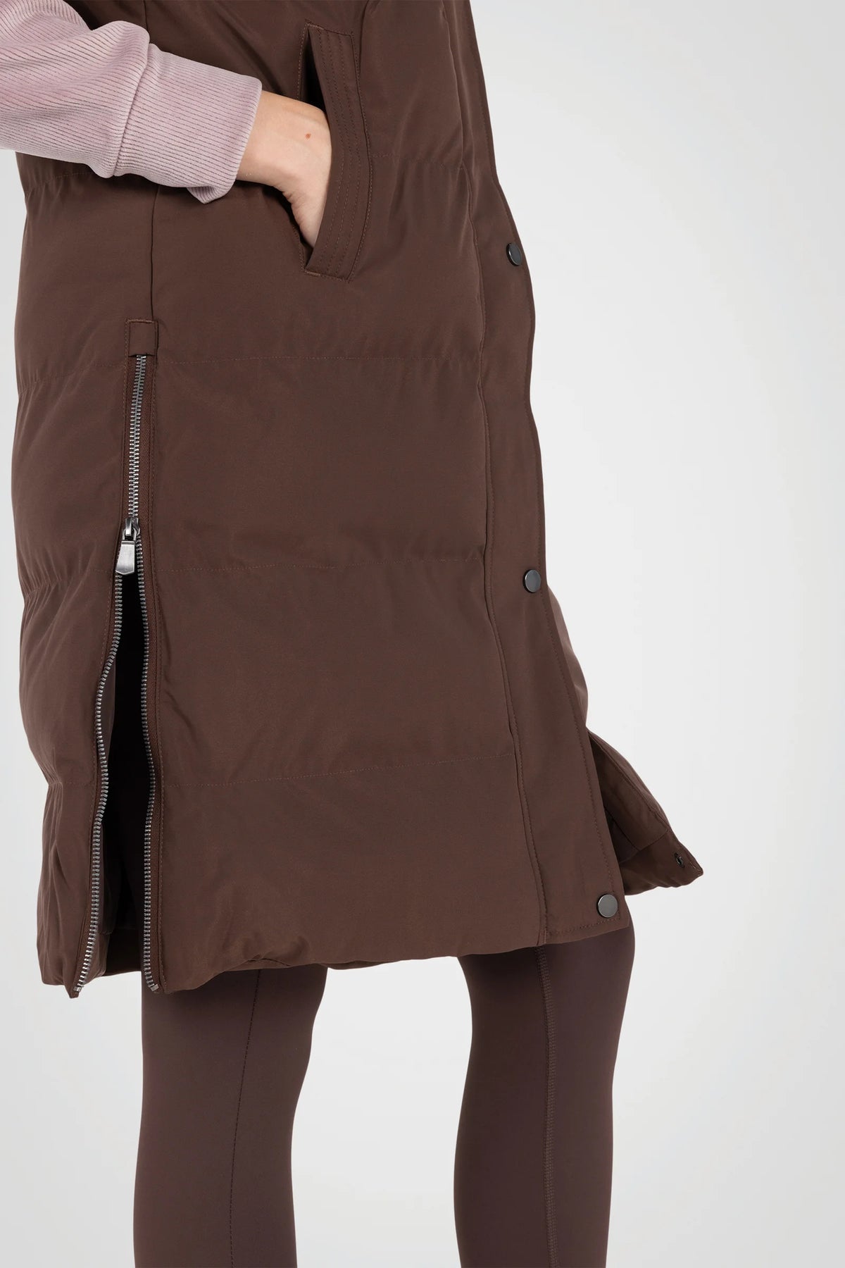 Explorer Long Puffer Vest