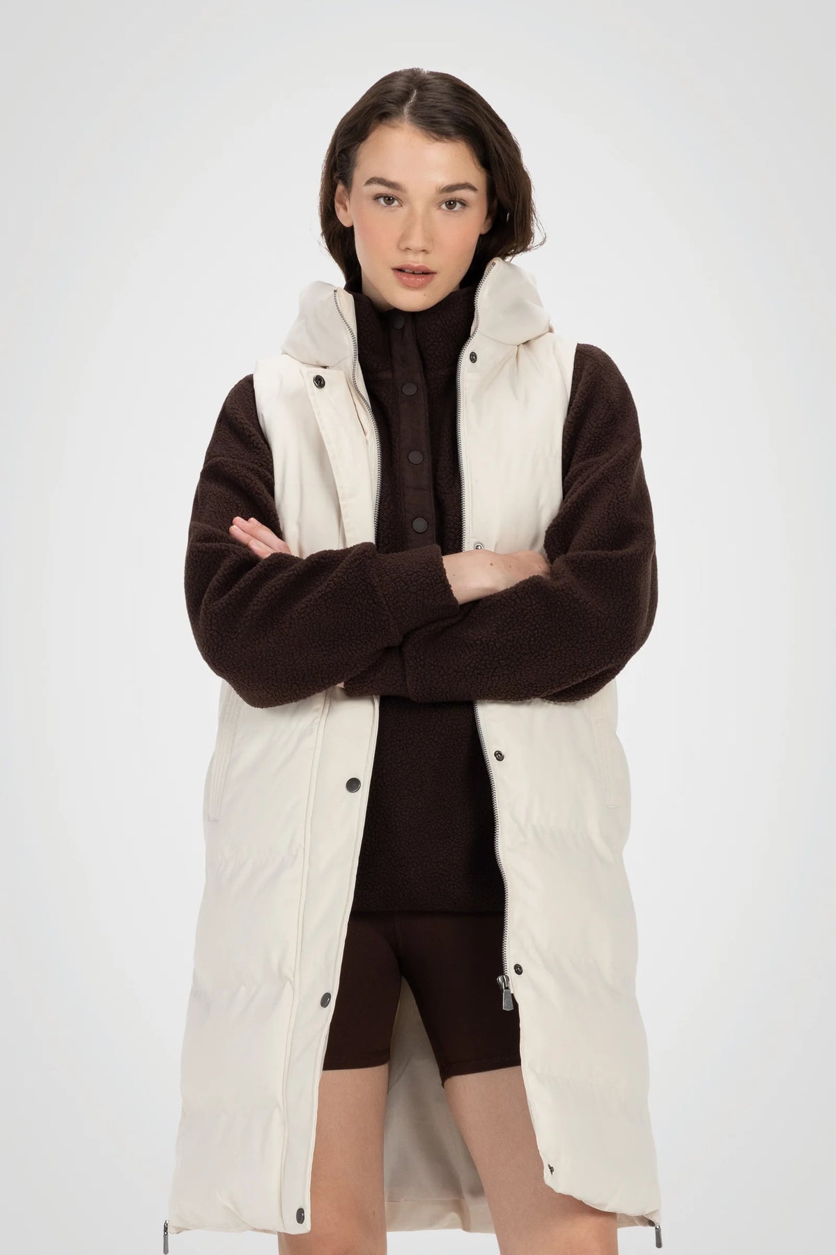 Veste longue matelassée Explorer