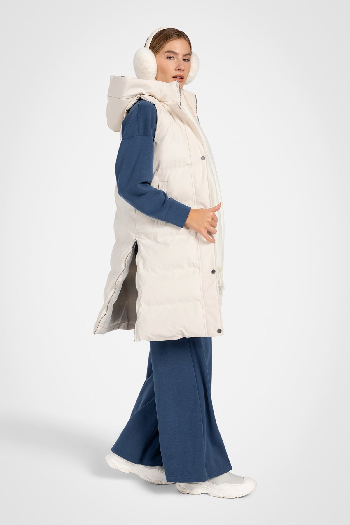 Veste longue matelassée Explorer