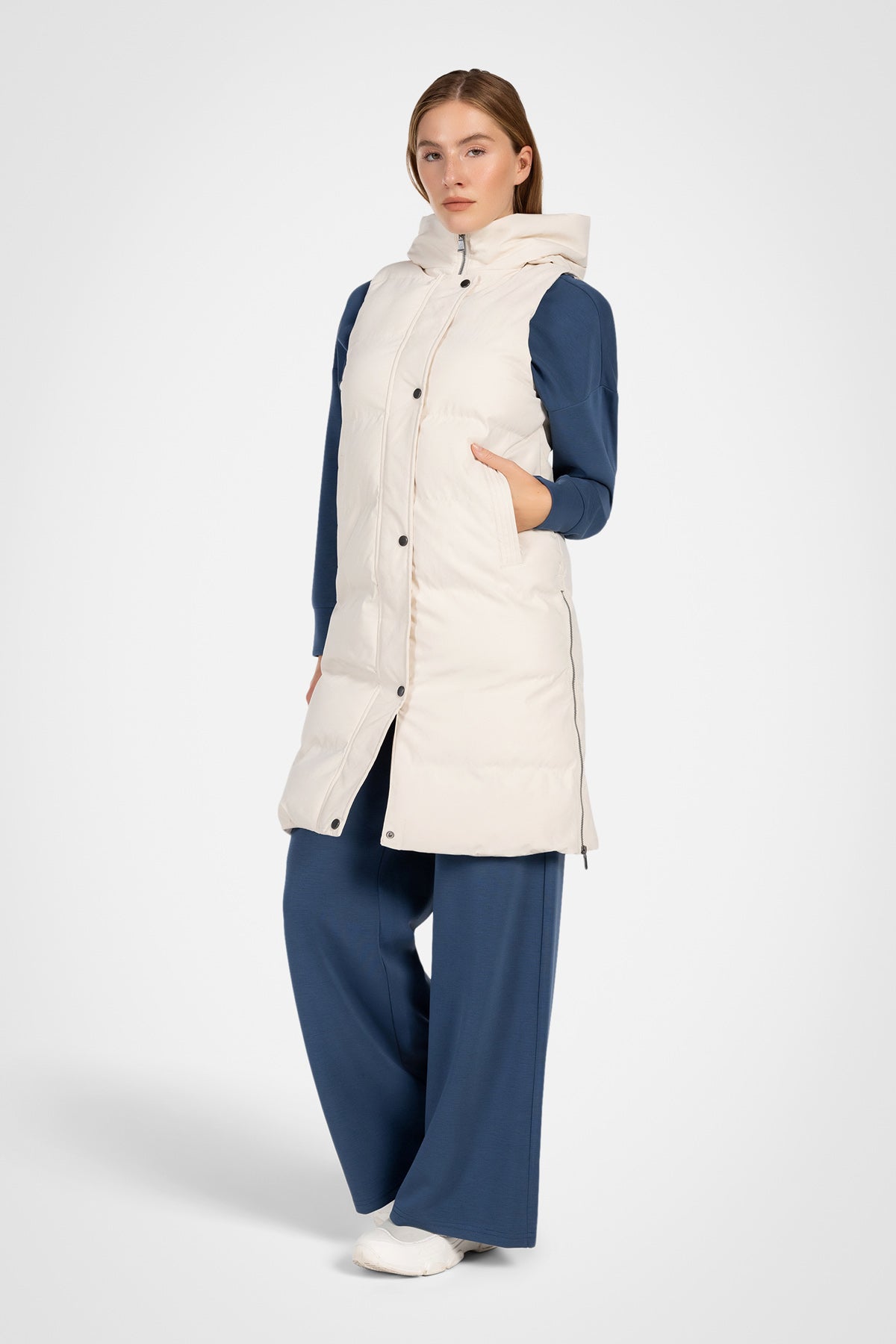 Veste longue matelassée Explorer