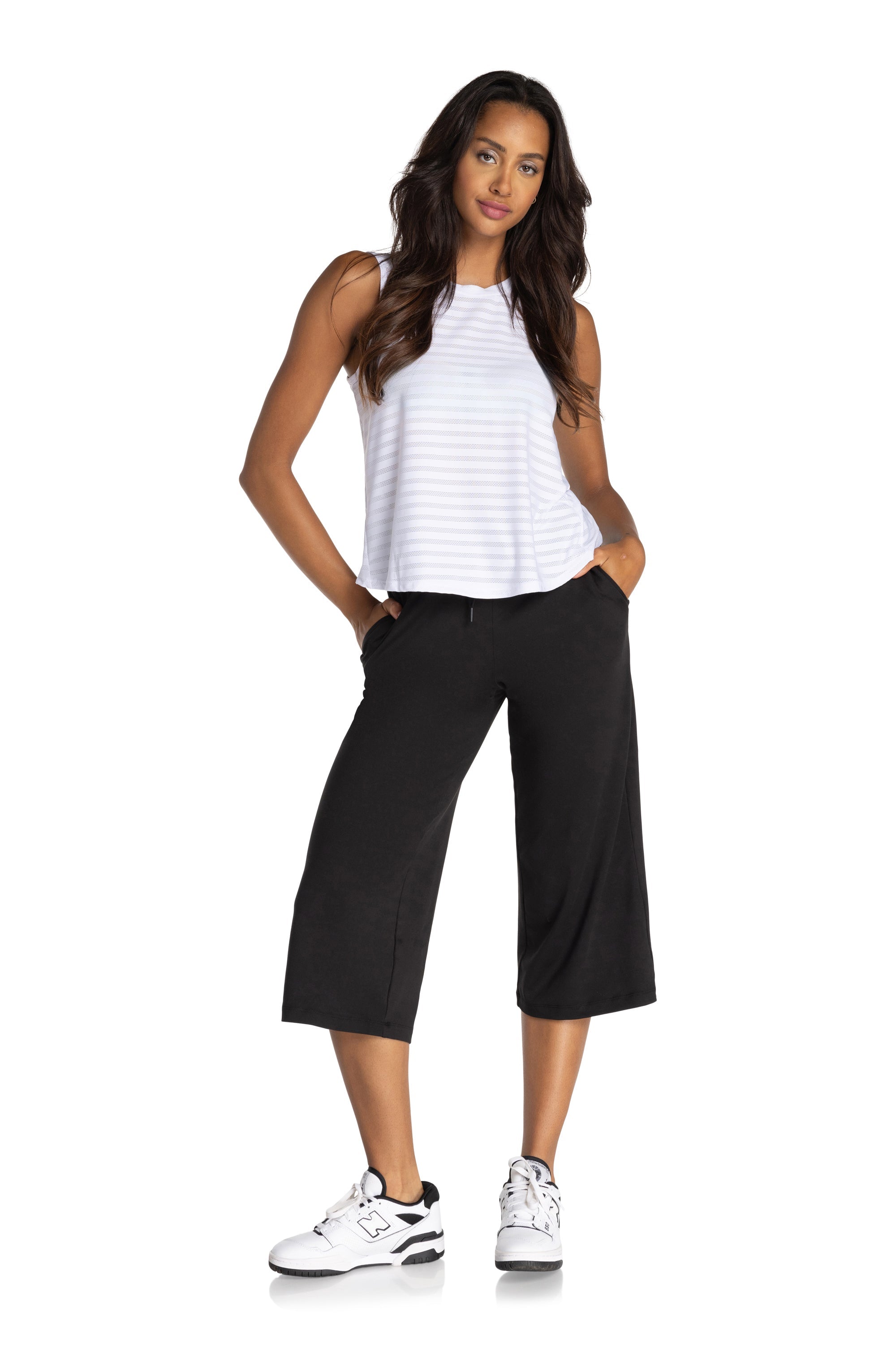 Liberty soft capri trousers