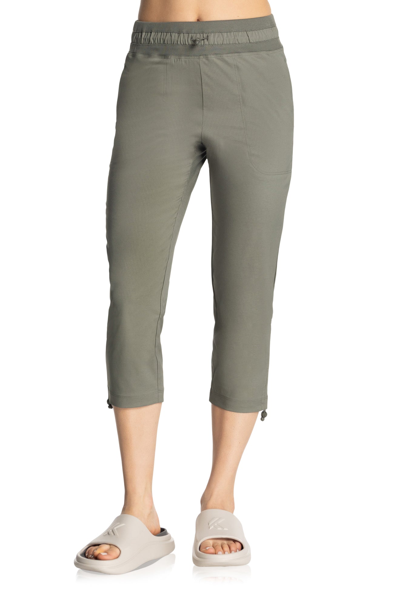 Pioneer Adjustable Stripe Capri