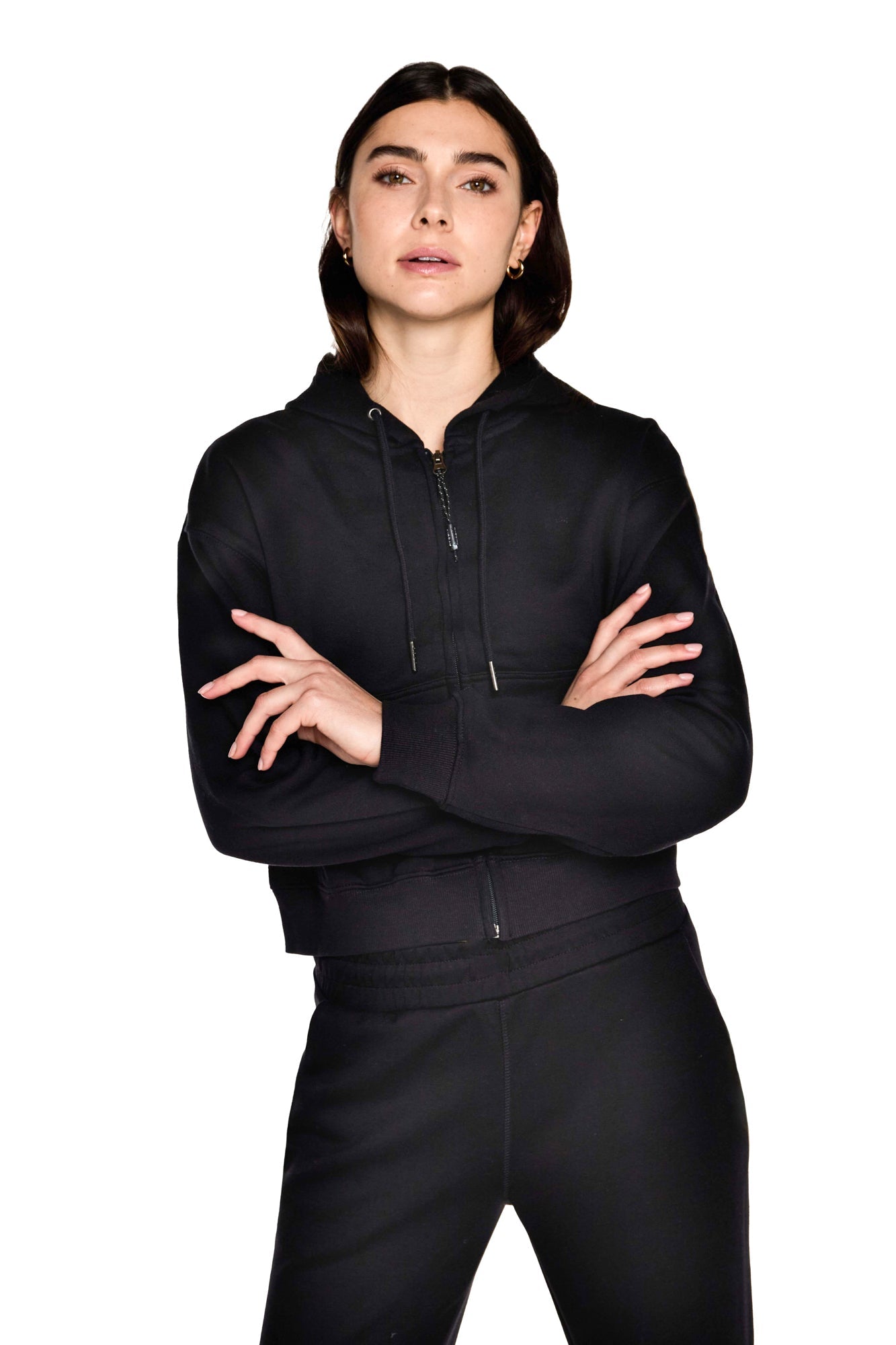 Nina CozyFleece sweat à capuche zippé