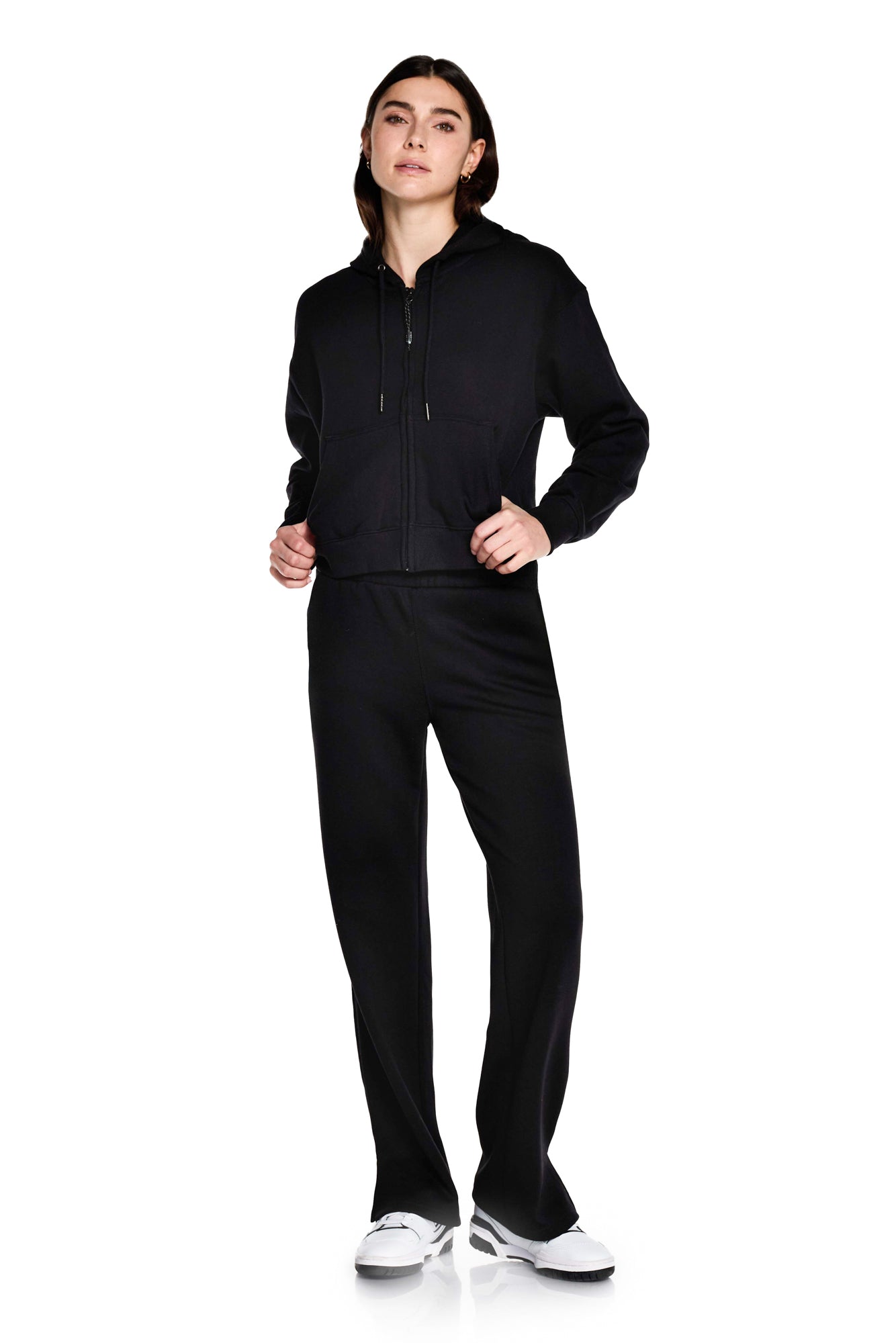 Nina CozyFleece sweat à capuche zippé