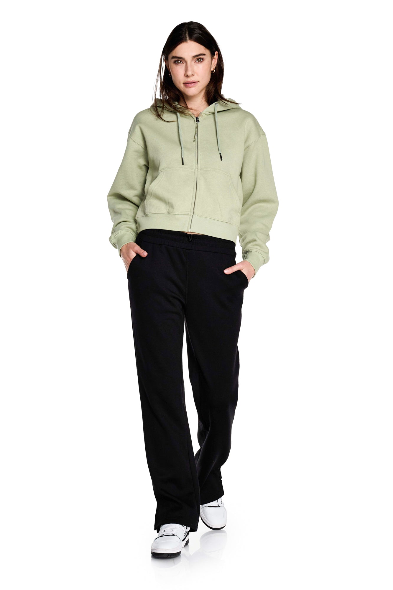 Nina CozyFleece sweat à capuche zippé